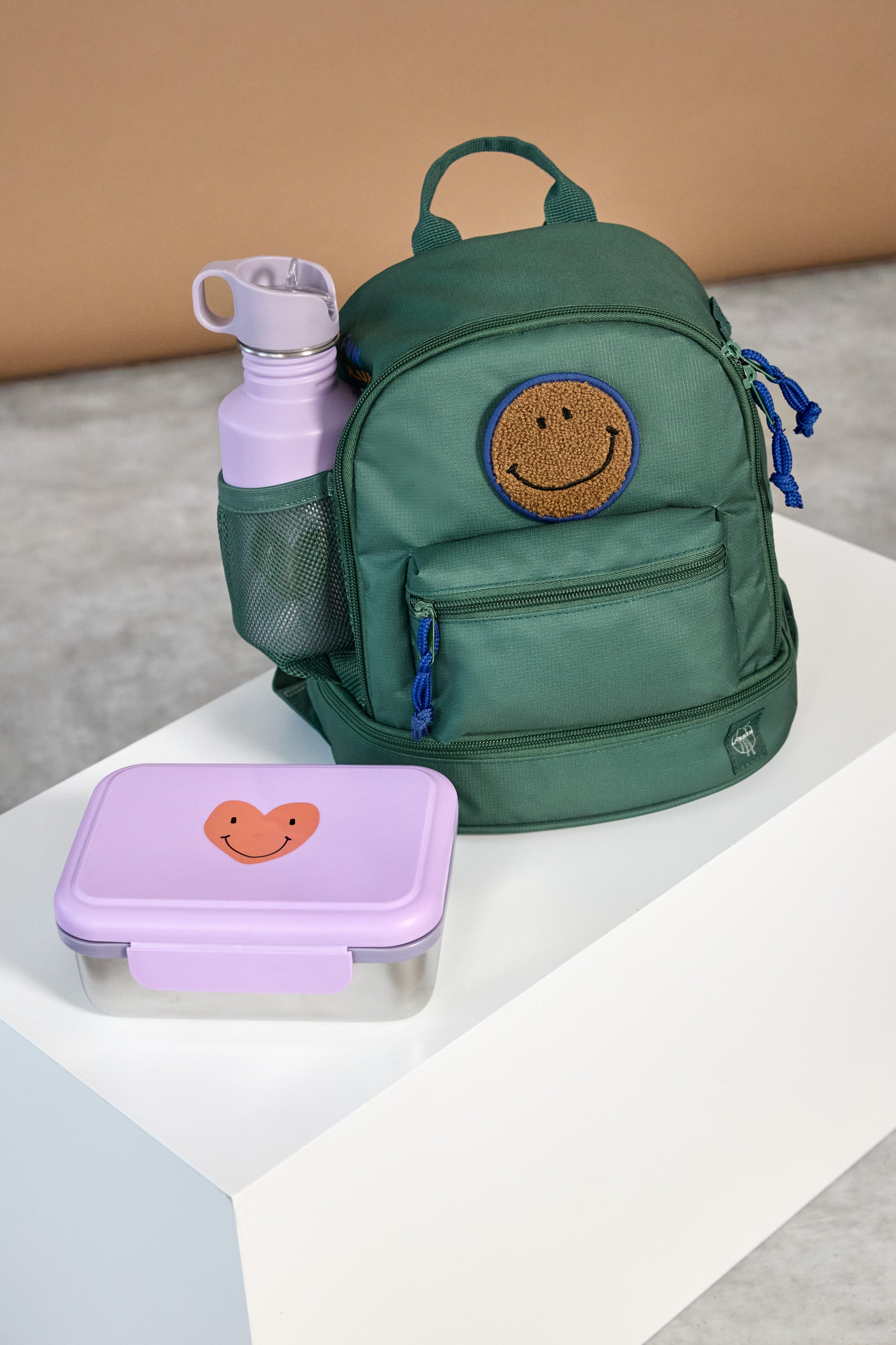 Lässig - Brotdose "Lunchbox Stainless Steel Little Gang " | lilac