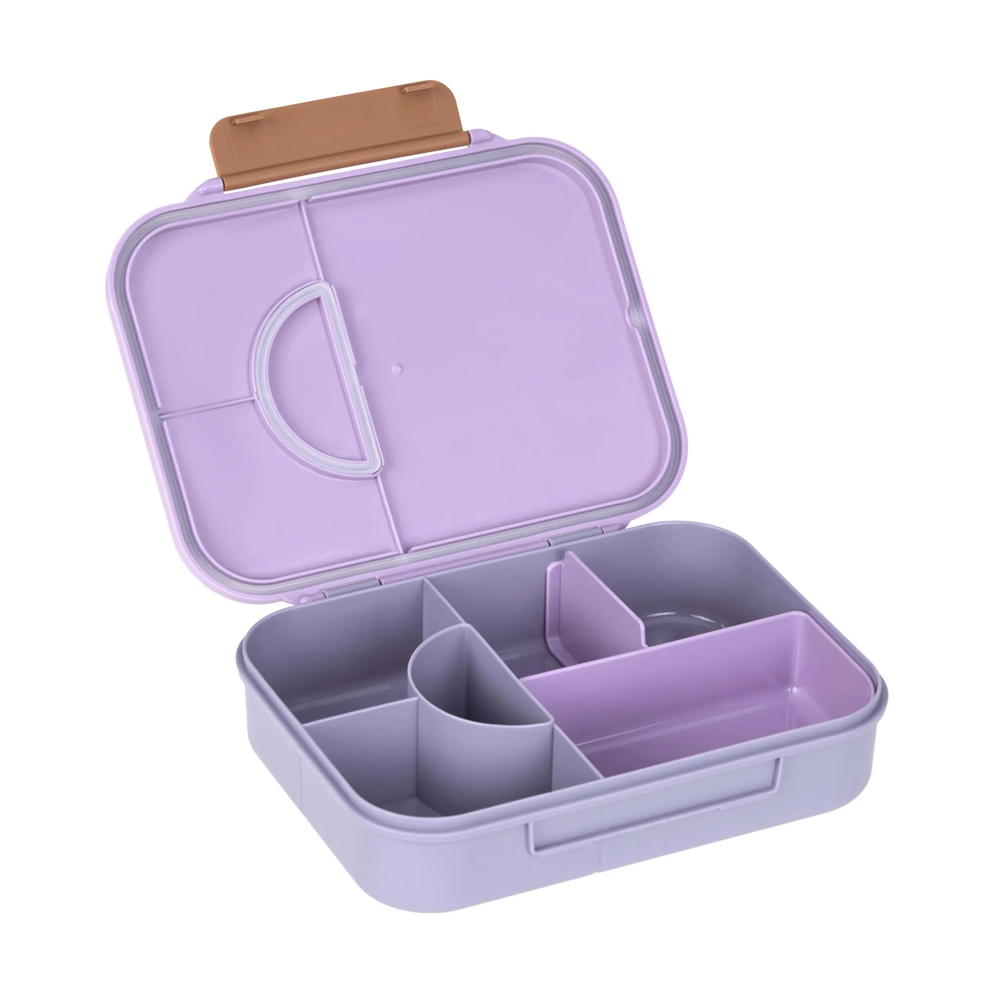 Lässig - Lunchbox / Brotdose "Bento-Lunchbox Little Gang " | Herz Lila