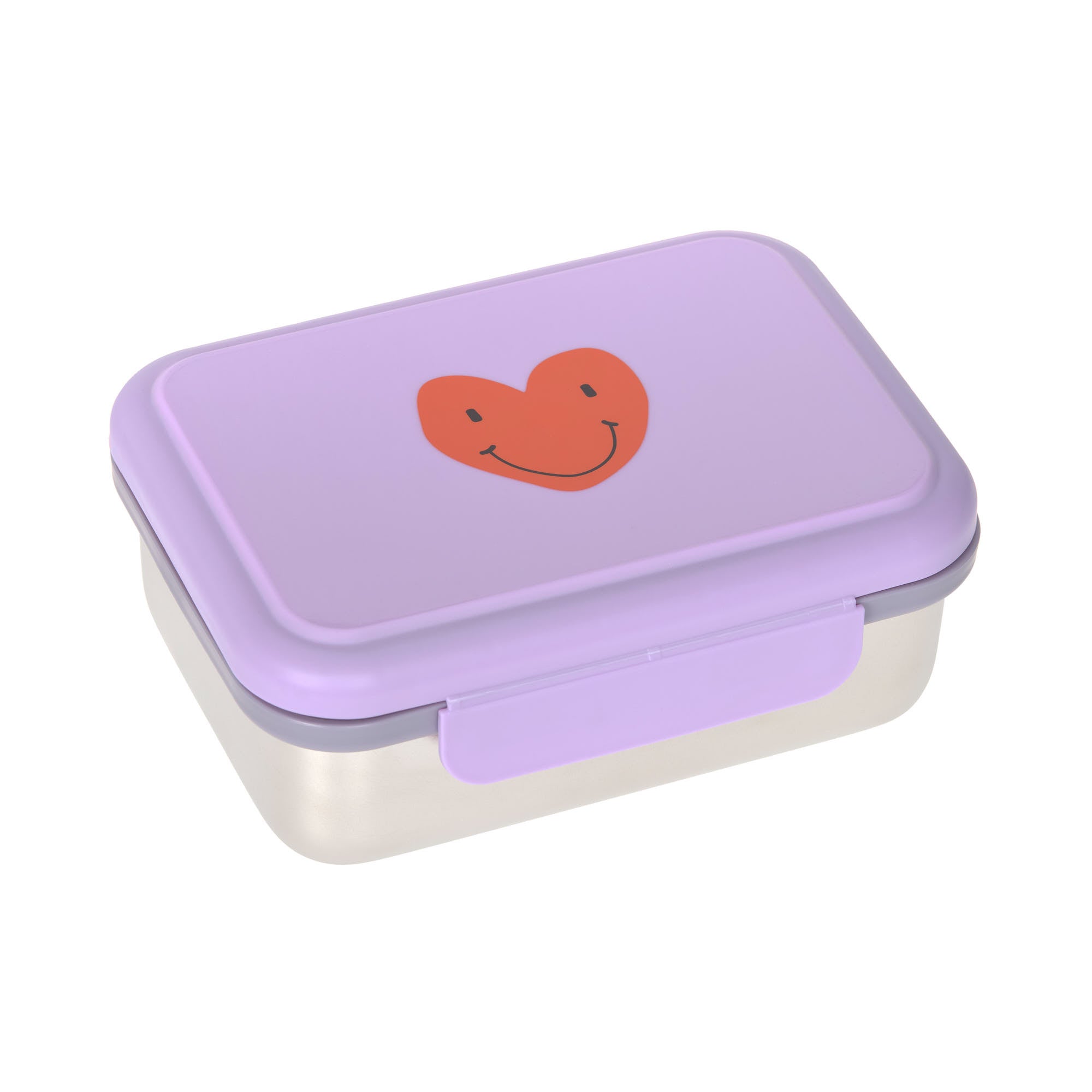 Lässig - Brotdose "Lunchbox Stainless Steel Little Gang " | lilac