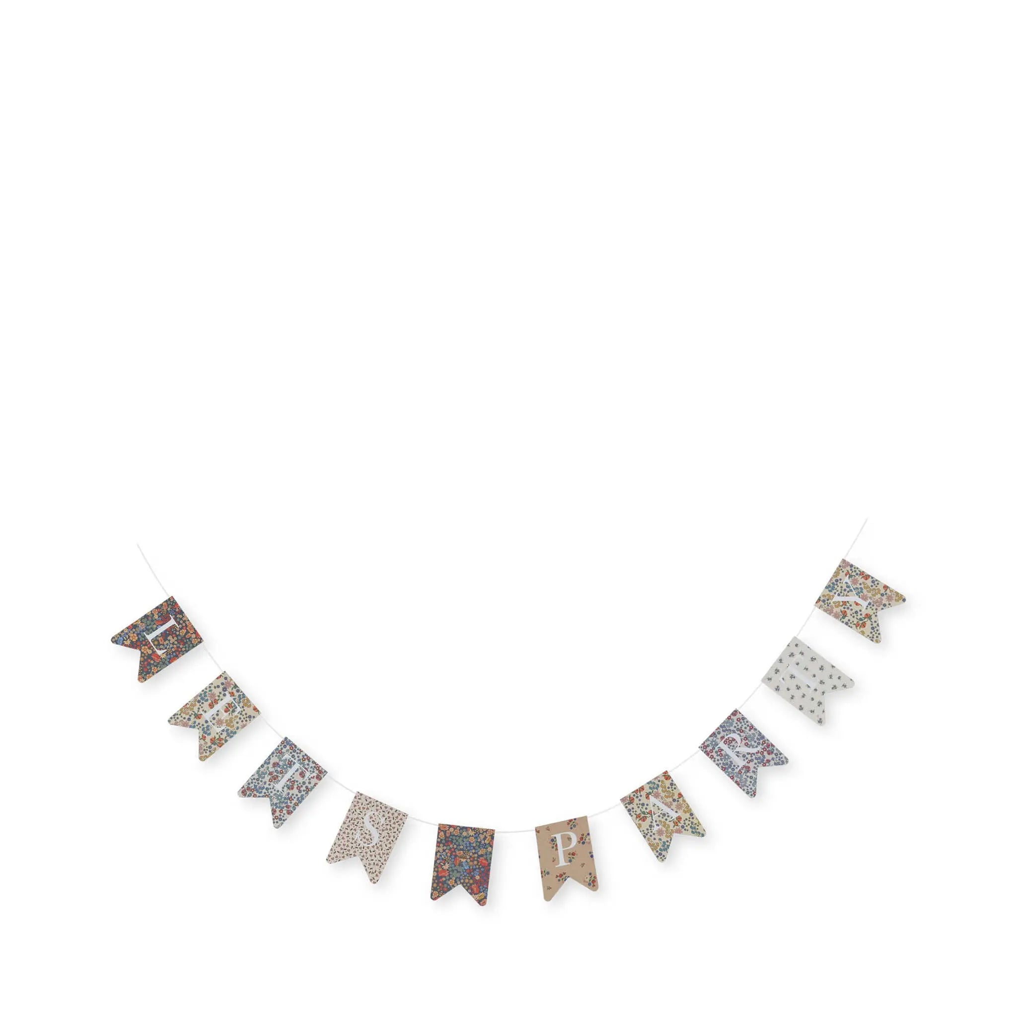 Konges Sløjd - Geburtstagsgirlande "Birthday Garland FSC" | Multi Konges Sløjd