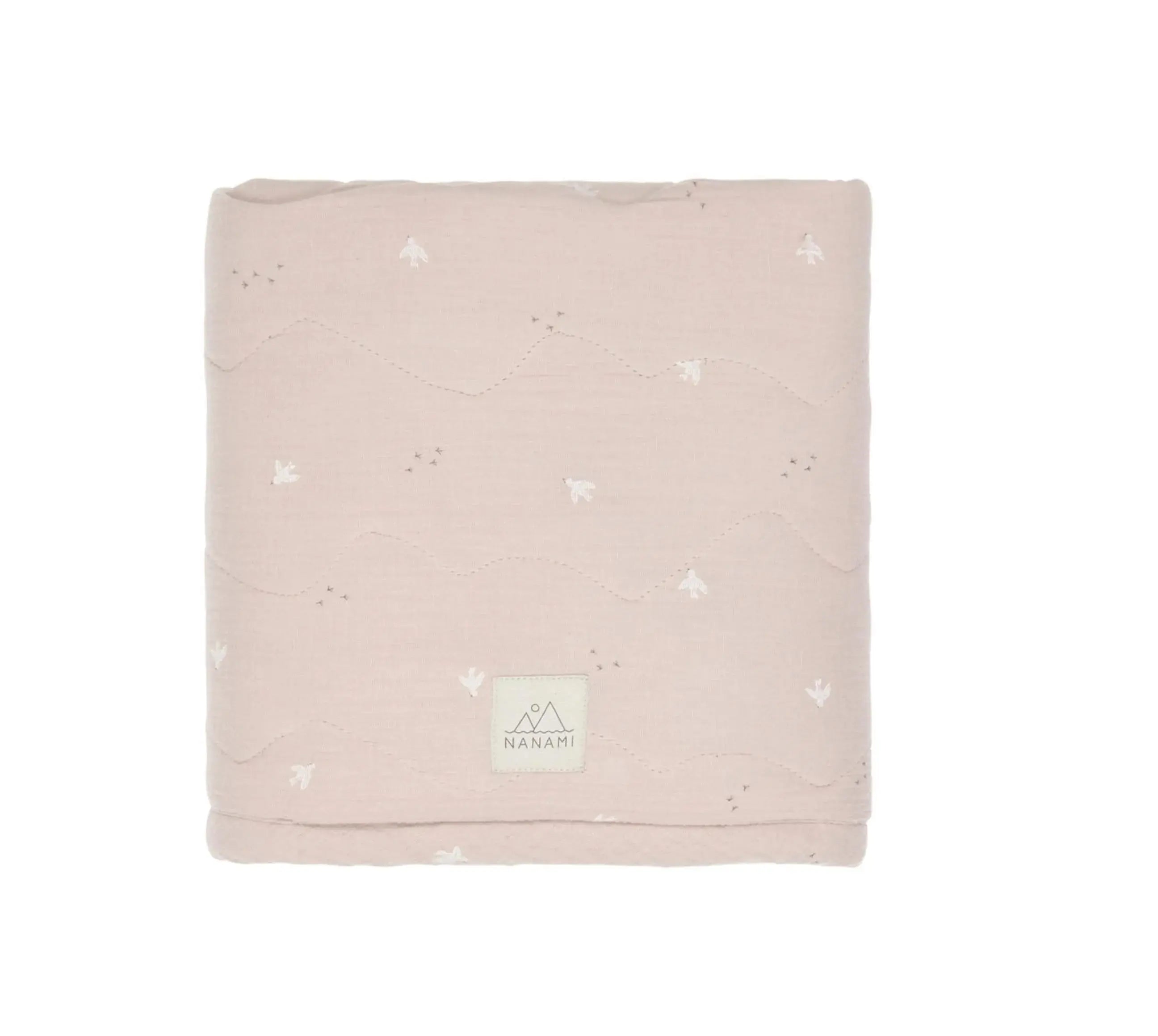 Nanami - Spielmatte / Krabbeldecke gesteppt "Junior stepped" | bird Nanami