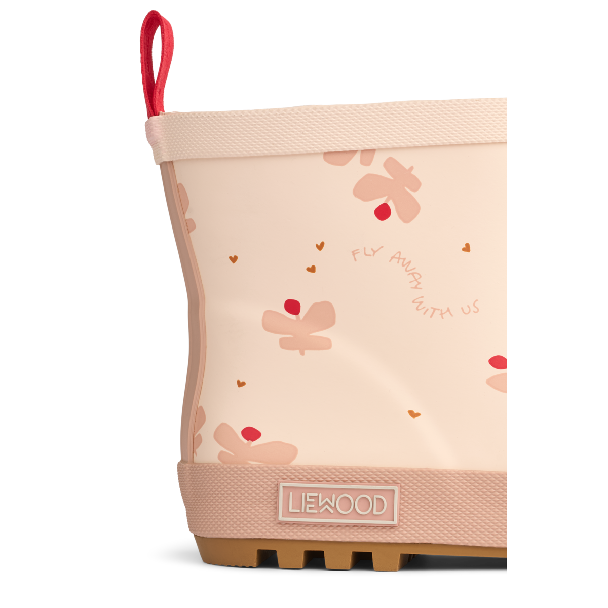Liewood - Gummistiefel "Tekla Printed Rainboot" | Mini Butterfly / Apple blossom