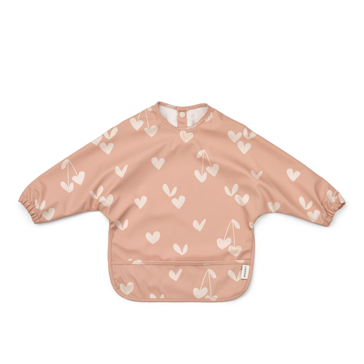 Liewood - Lätzchen "Merle Printed Cape Bib" | sweethearts / pale tuscany