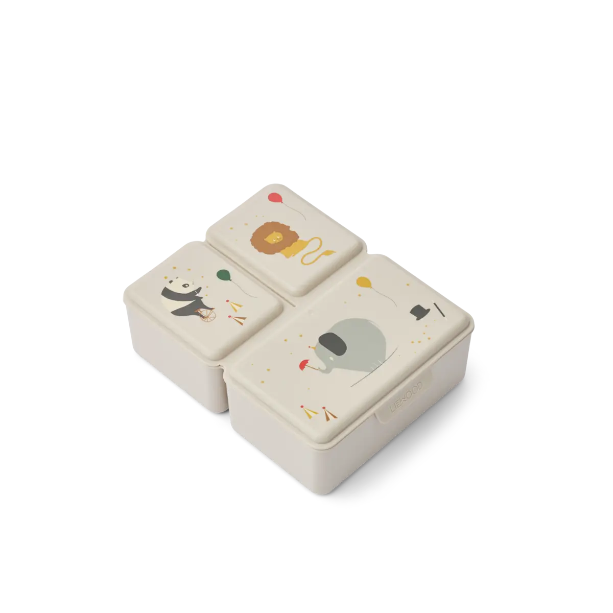 Liewood - Brotdose "Driss Lunchbox" | circus / sandy