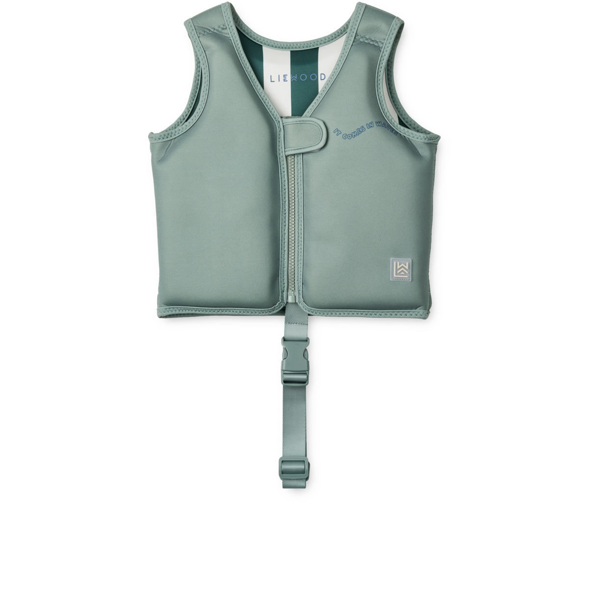 Liewood - Schwimmweste "Dove Swim Vest" | It comes in waves / Peppermint