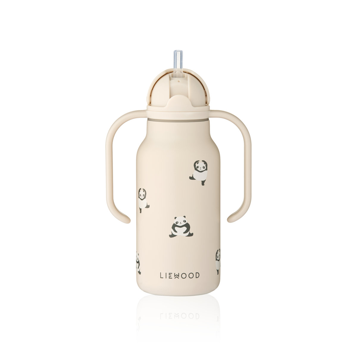 Liewood - Wasserflasche "Kimmie Water Bottle 250 ml" | mini panda / sandy