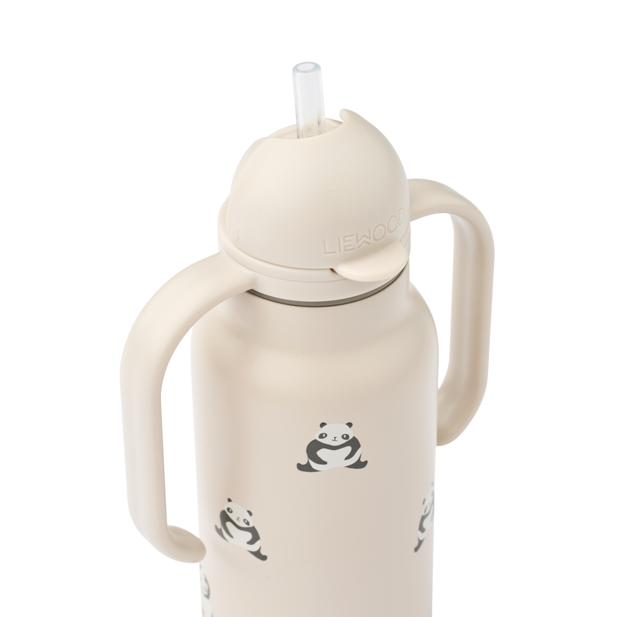 Liewood - Wasserflasche "Kimmie Water Bottle 250 ml" | mini panda / sandy