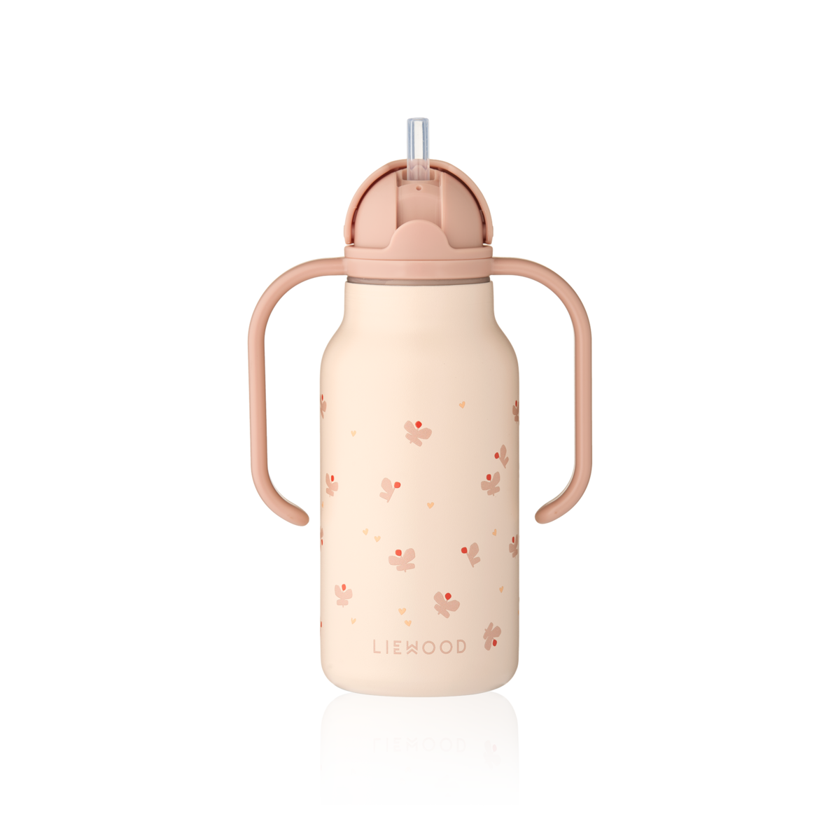 Liewood - Wasserflasche "Kimmie Water Bottle 250 ml" | mini butterfly / apple blossom