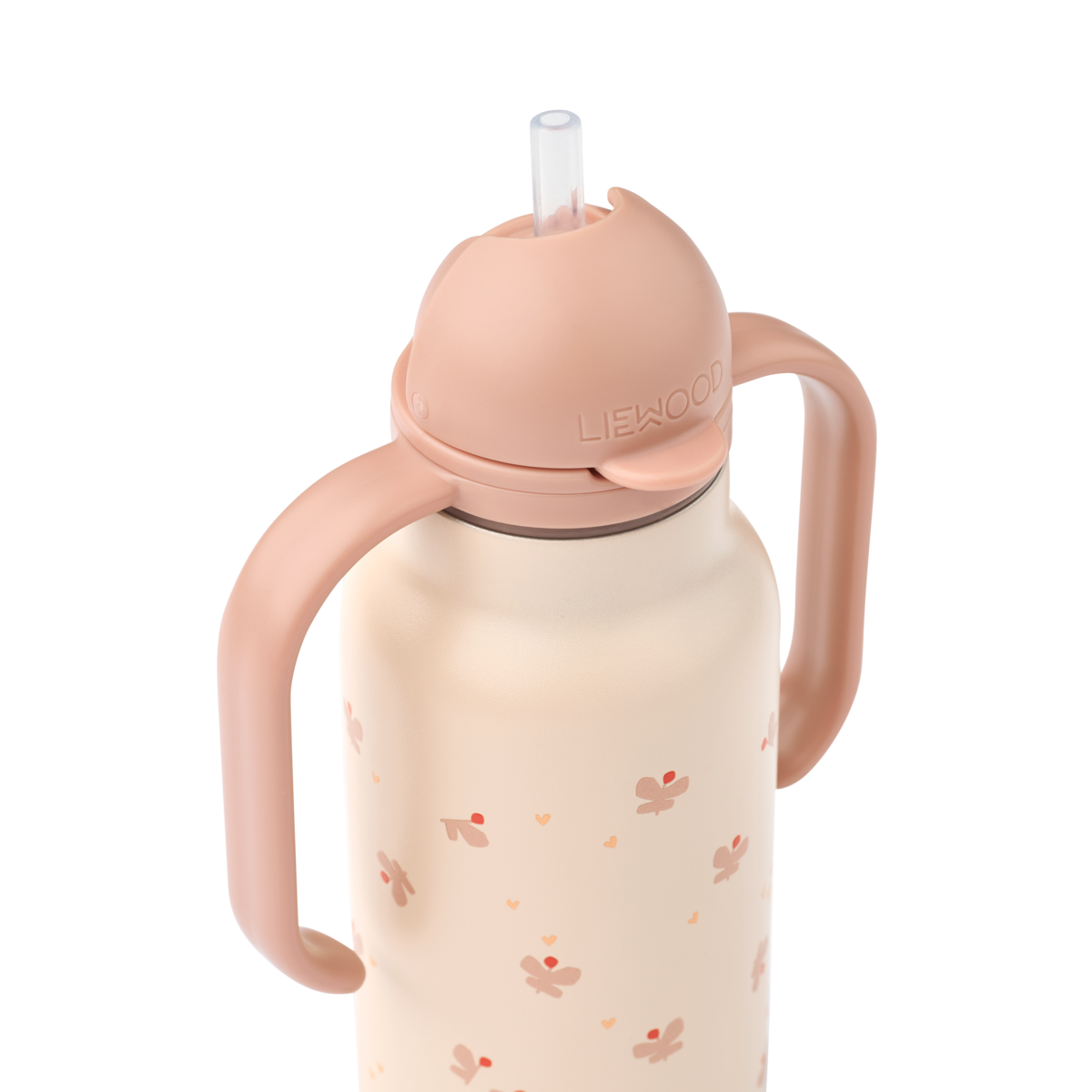 Liewood - Wasserflasche "Kimmie Water Bottle 250 ml" | mini butterfly / apple blossom