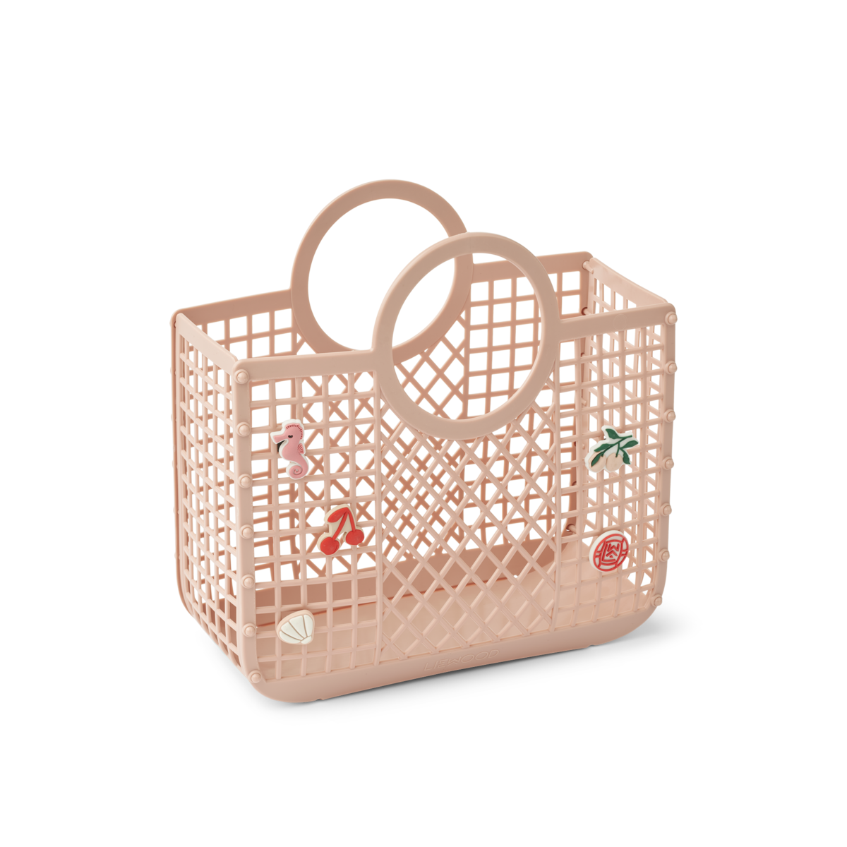 Liewood - Strandtasche "Samantha Basket With Charms" | rose