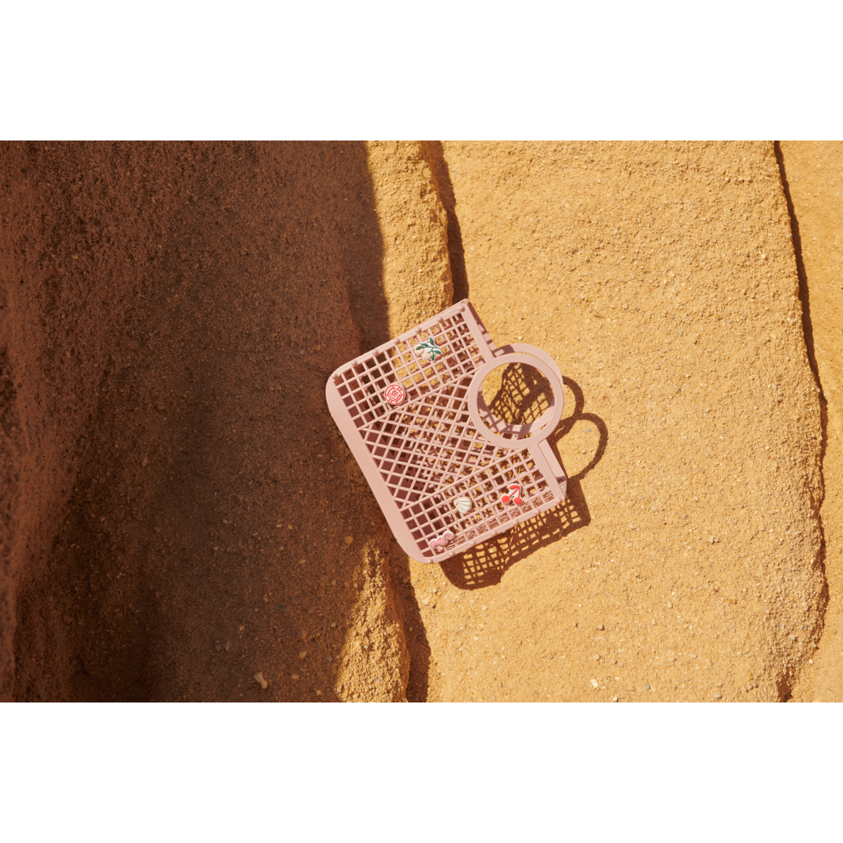 Liewood - Strandtasche "Samantha Basket With Charms" | rose