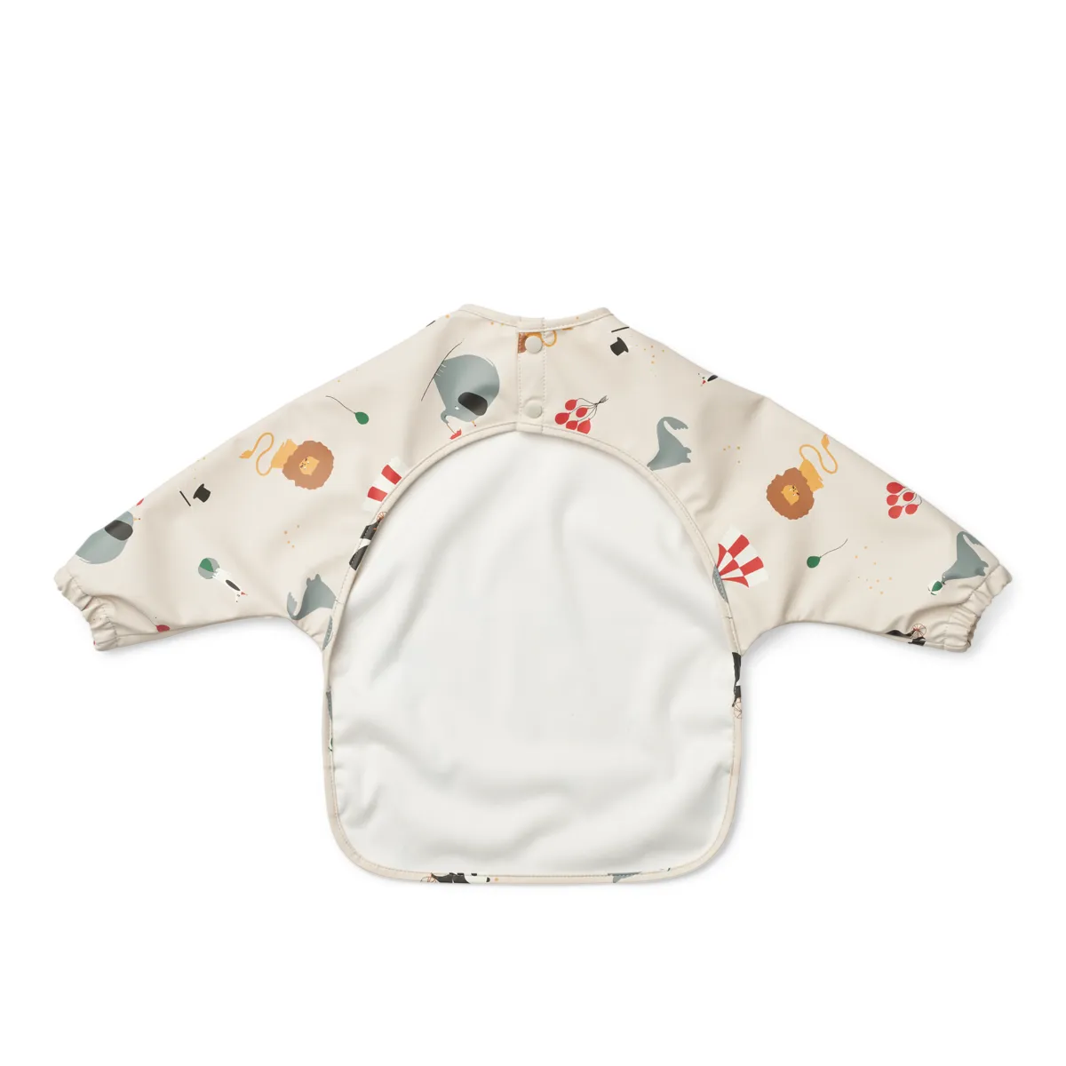 Liewood - Cape Bib "Merle Printed Cape Bib" | little dragon / dark sandy mix Liewood