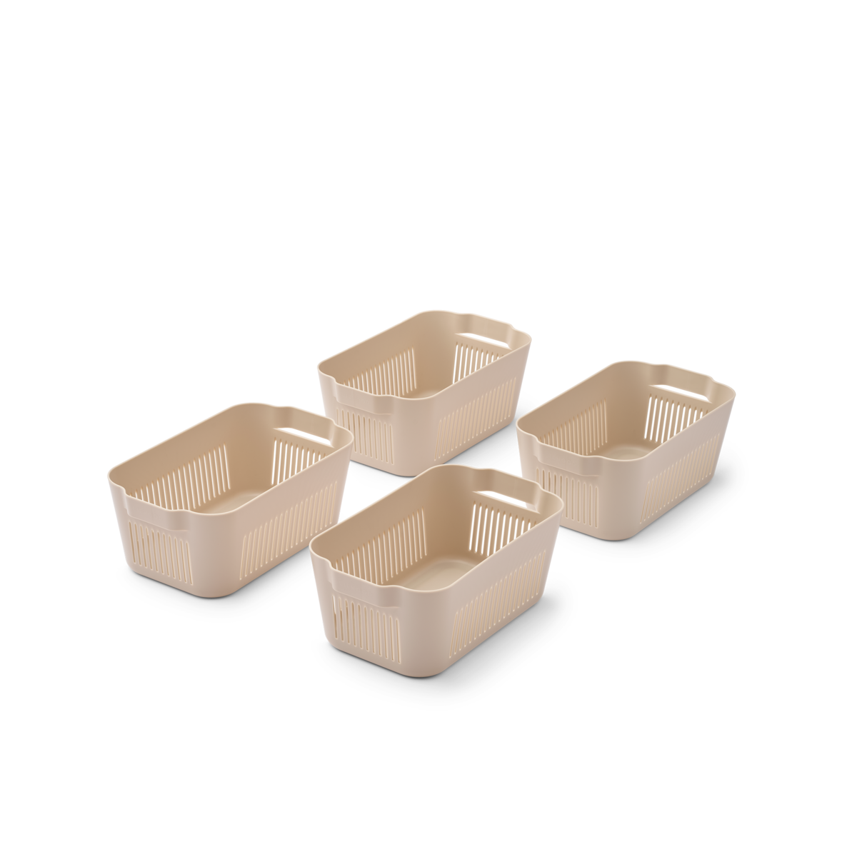 Liewood - 4er-Pack Aufbewahrungskörbe "Makeeva Basket Mini" | sandy