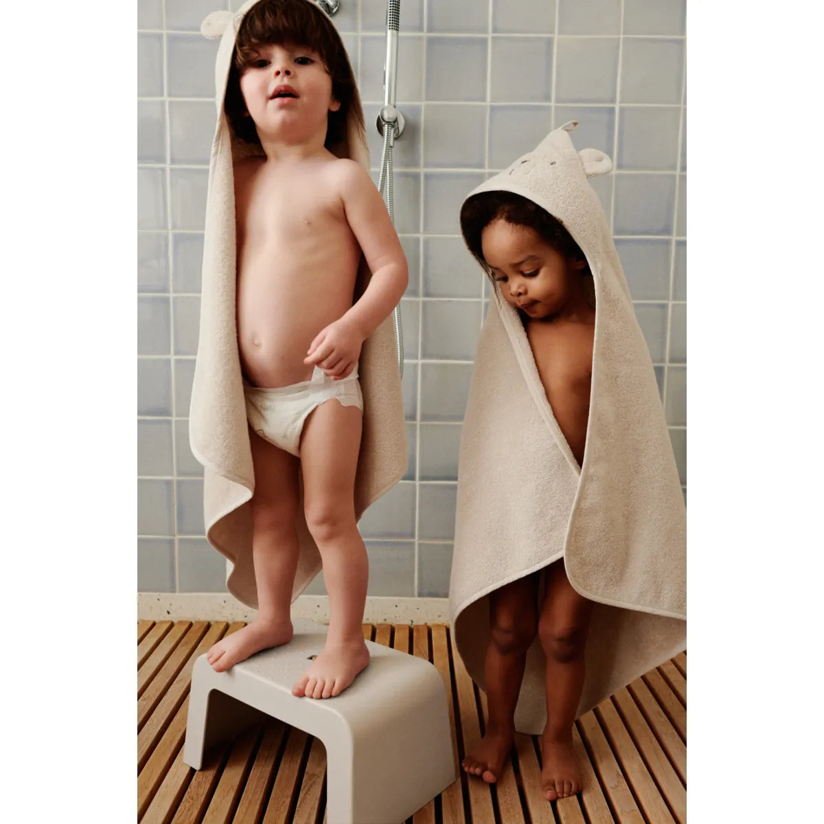 Liewood - Handtuch "Albert Polarbear Hooded towel"