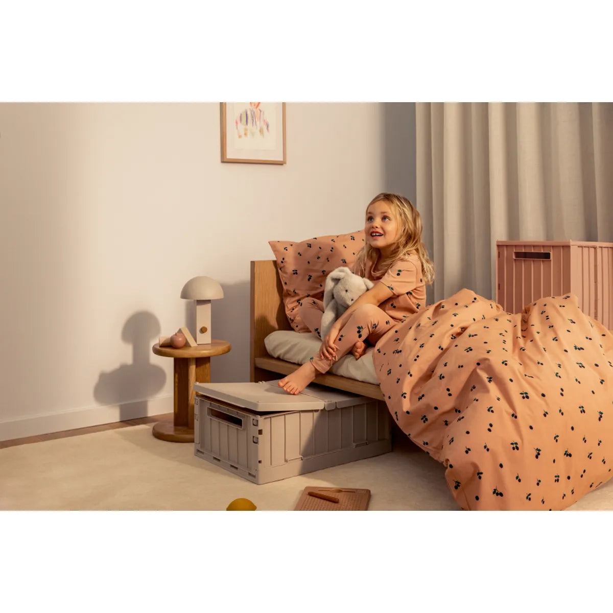 Liewood - Weston Bettrollbox mit Deckel "Weston Bed Roller w. lid" | sandy