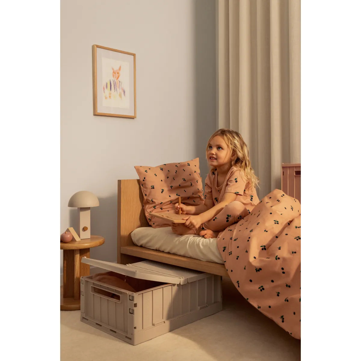 Liewood - Weston Bettrollbox mit Deckel "Weston Bed Roller w. lid" | sandy