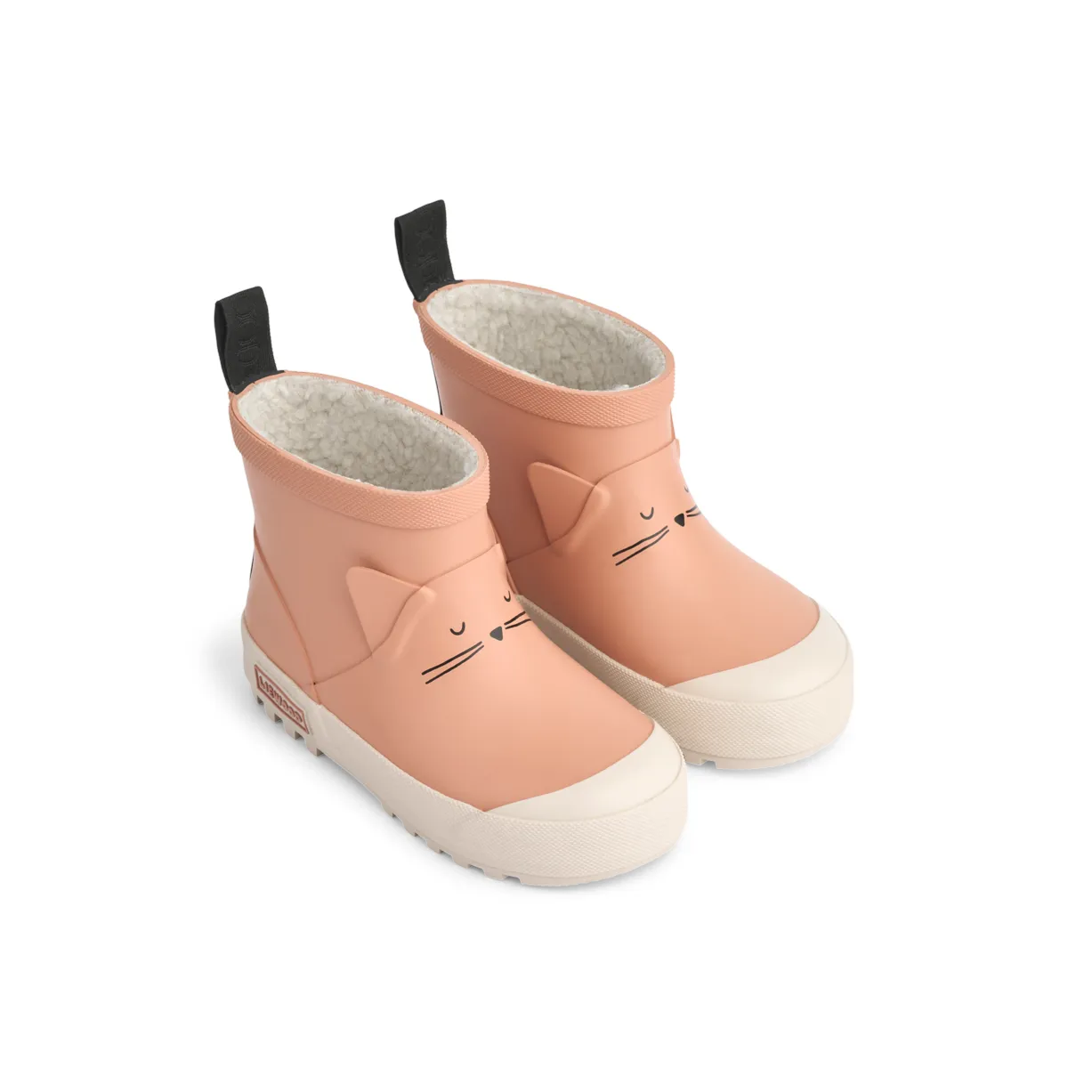 Liewood - Gummistiefel "Jesse Cat Thermo Rainboot" | Tuscany rose