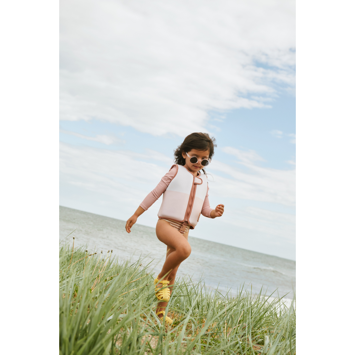Liewood - Schwimmweste "Dove Swim Vest w Sleeves" | tuscany rose multi mix