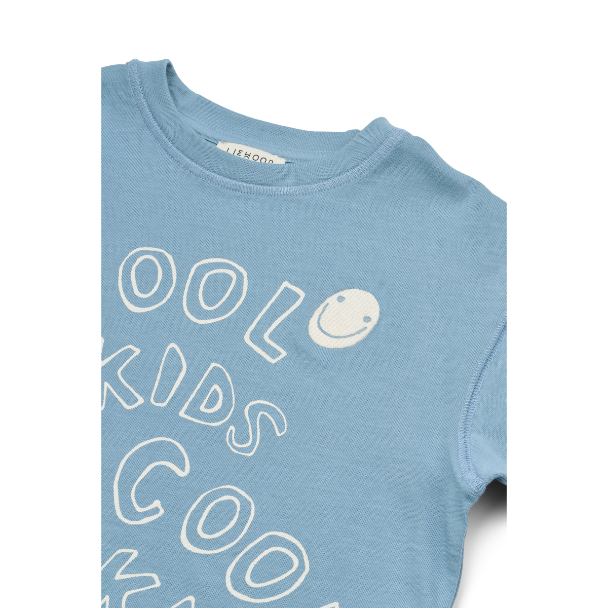 Liewood - TSHIRT "Tyler Placement LS T-shirt" | cool kids / beach blue