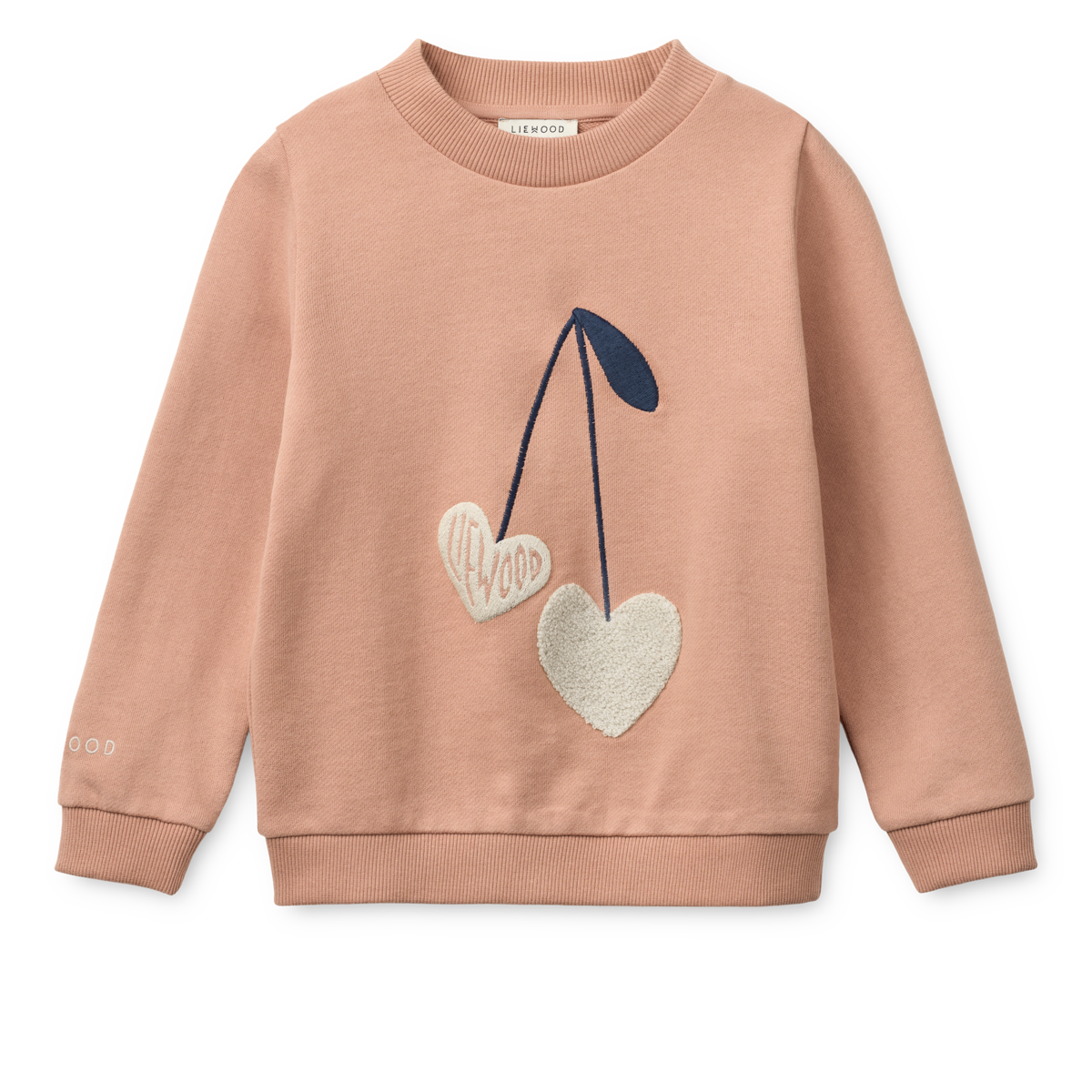 Liewood - Pullover "Thora Placement Sweatshirt" | Sweethearts / Pale tuscany