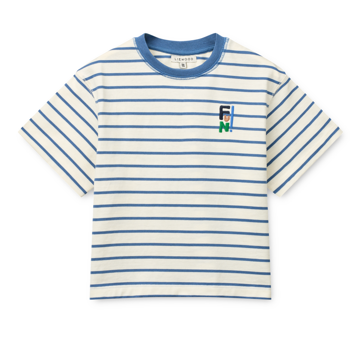 Liewood - T-Shirt "Tyler Stripe SS T-shirt" | Riverside / Creme de la creme