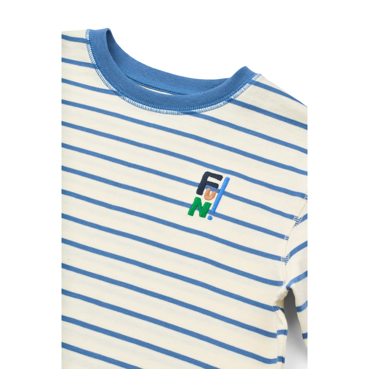 Liewood - T-Shirt "Tyler Stripe SS T-shirt" | Riverside / Creme de la creme