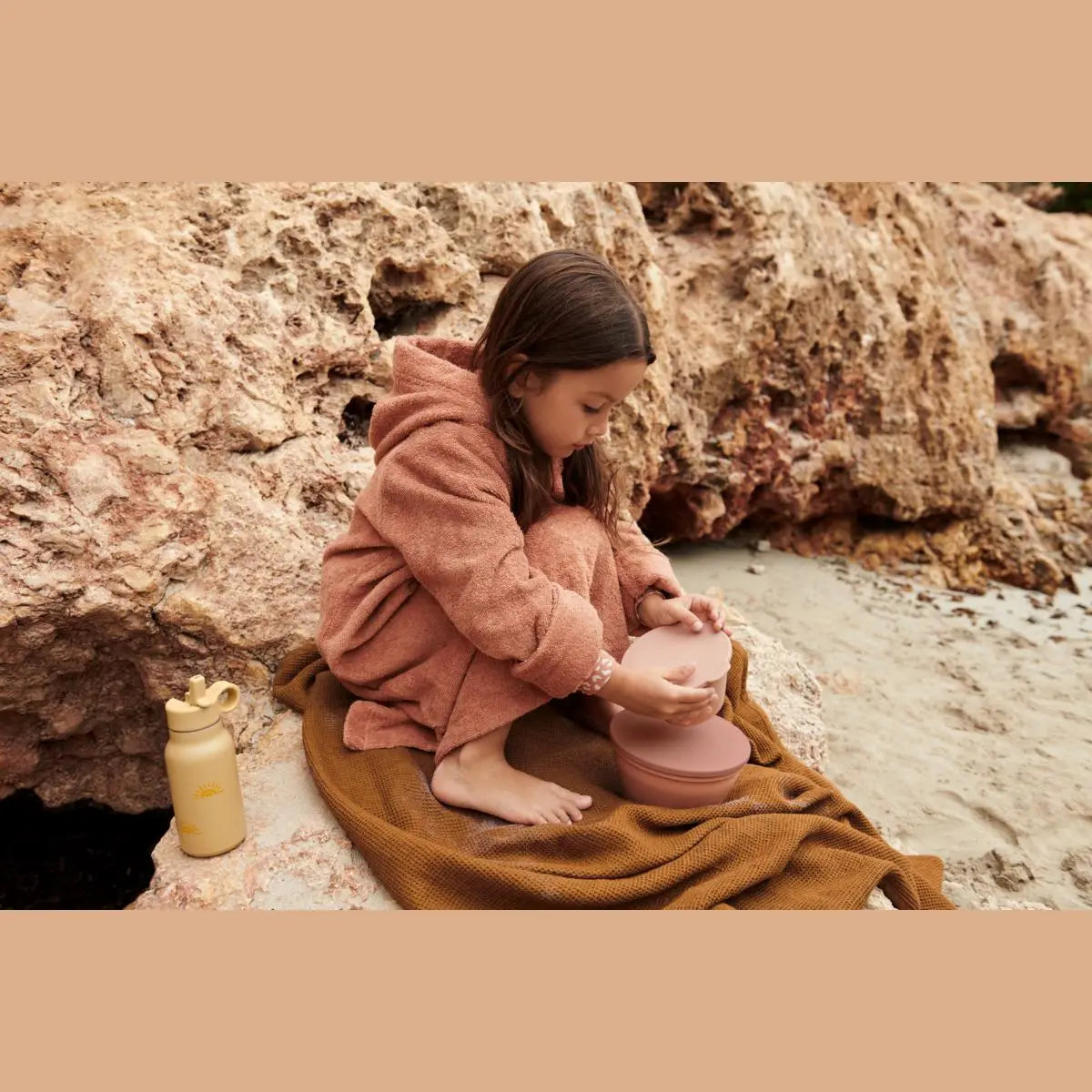 Liewood - 2er Set faltbare Snackboxen "Dale" | Tuscany Rose Liewood