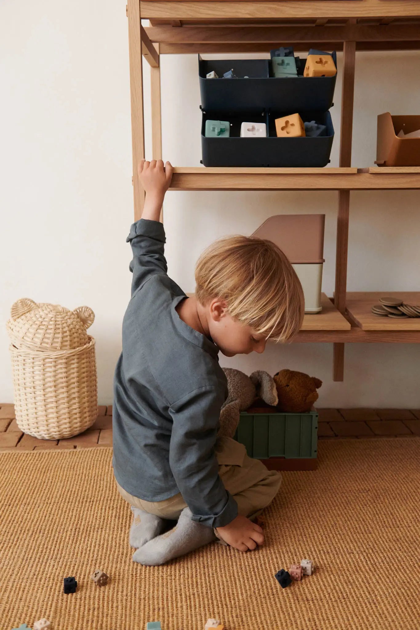 Liewood - Aufbewahrungsboxen "Jamal Storage System L 2-Pack" | Oat Liewood