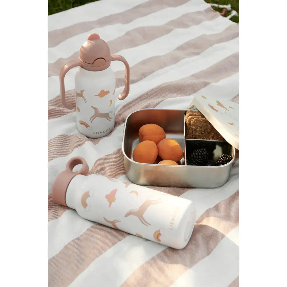 Liewood - Brotdose "Arthur Printed Lunchbox" | dream / ecru Liewood