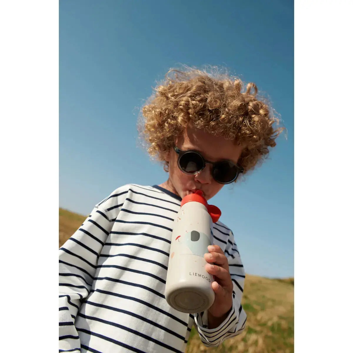 Liewood - Wasserflasche "Falk Water Bottle 350 ml" | circus / sandy Liewood