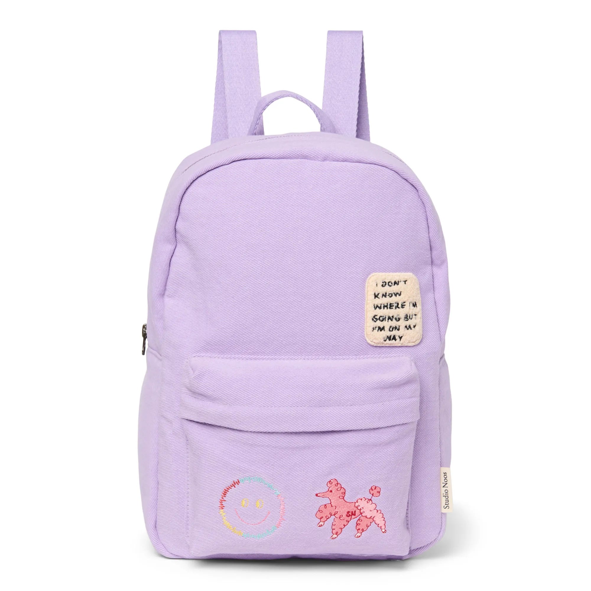 Studio Noos - Kinderrucksack Midi "Cotton Midi Backpack" | lilac
