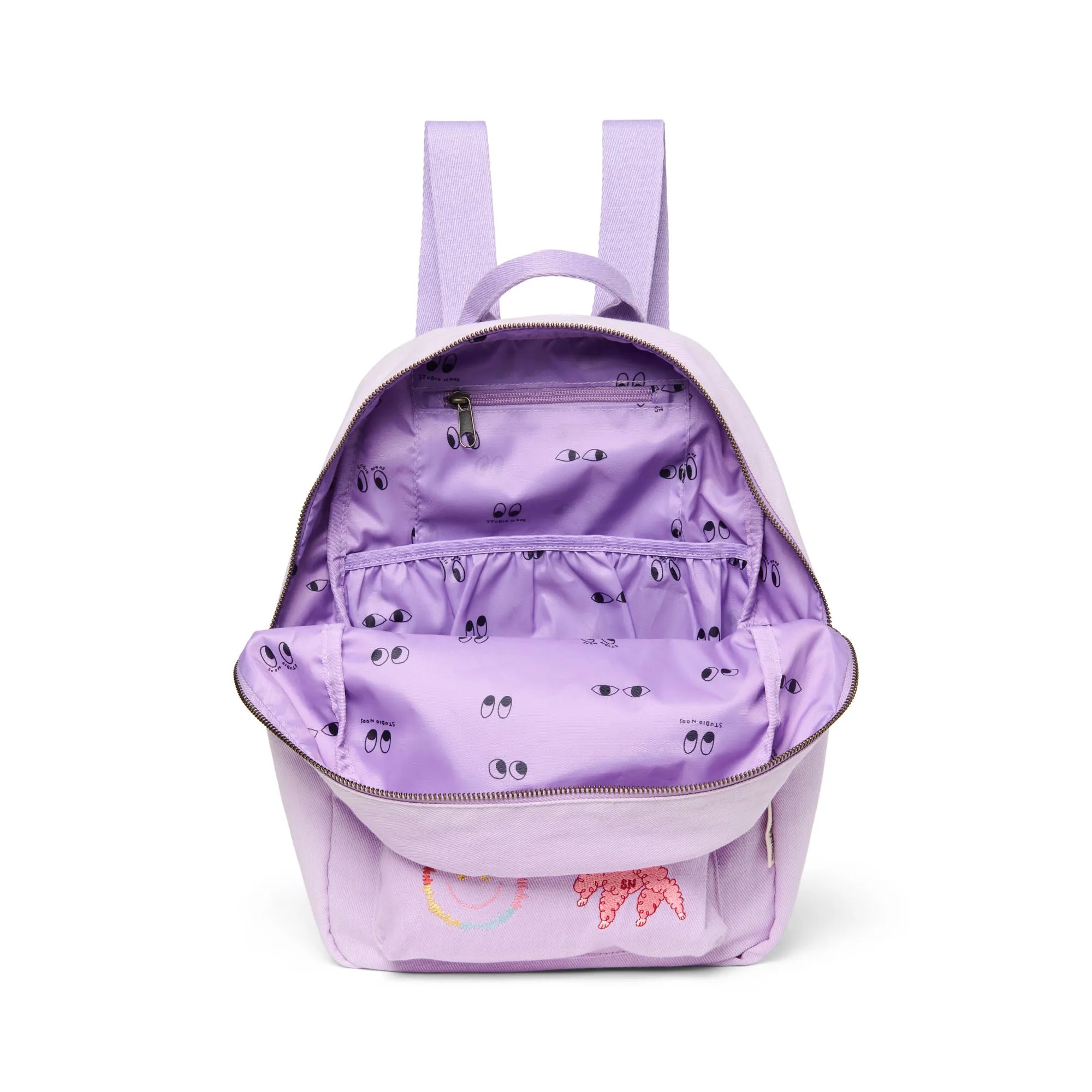 Studio Noos - Kinderrucksack Midi "Cotton Midi Backpack" | lilac