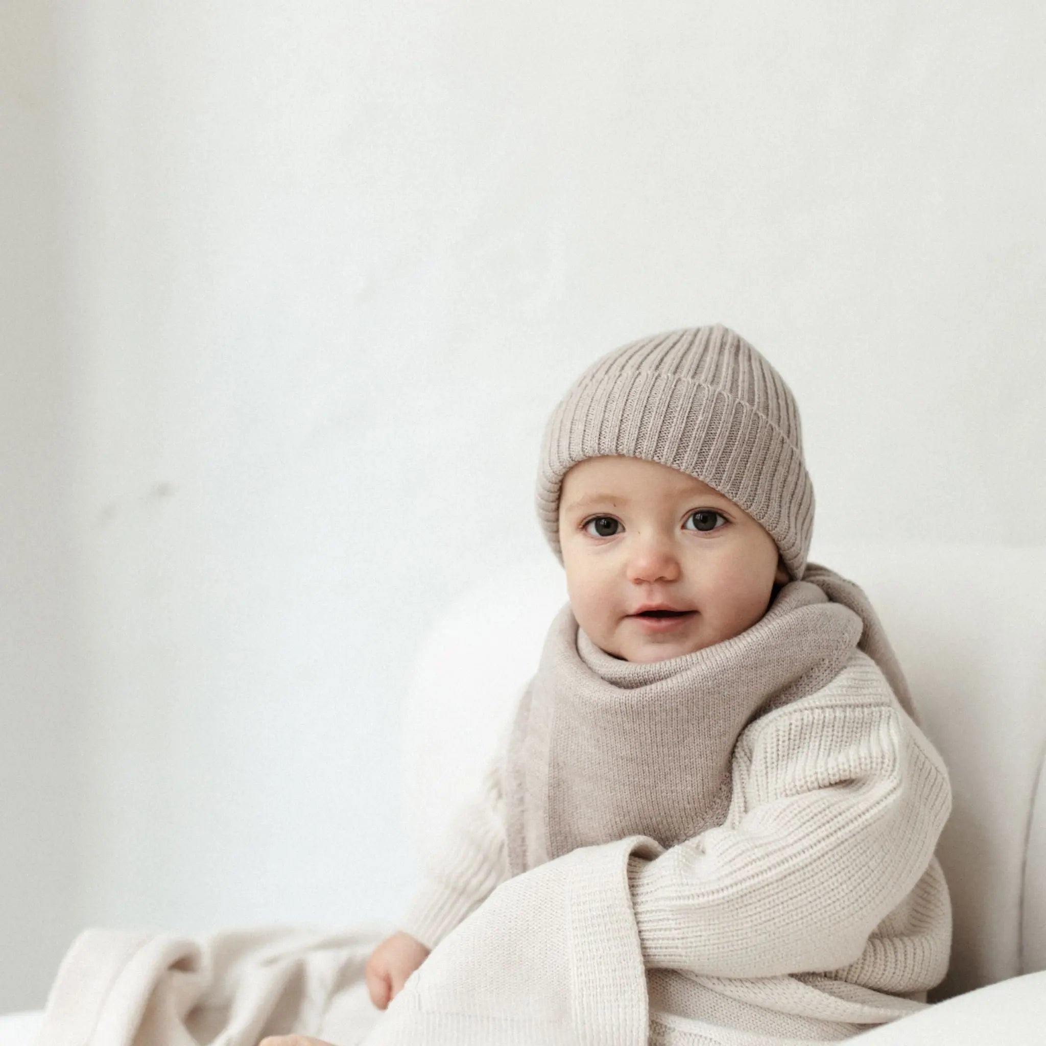 Lille Toni - Dreieckstuch "Elise" | camel melange Lille Toni