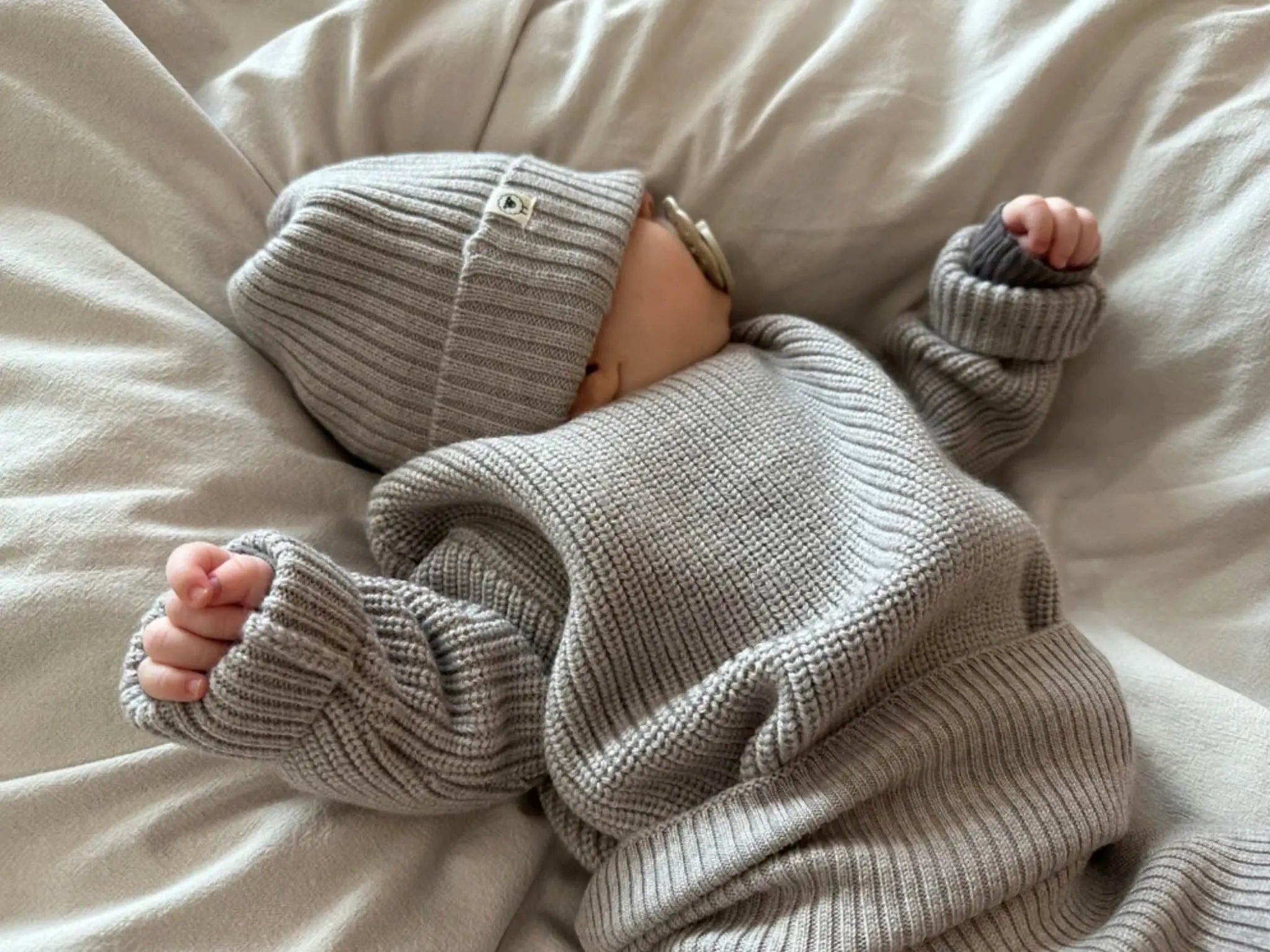 Lille Toni - Pullover "Paul" | camel melange Lille Toni