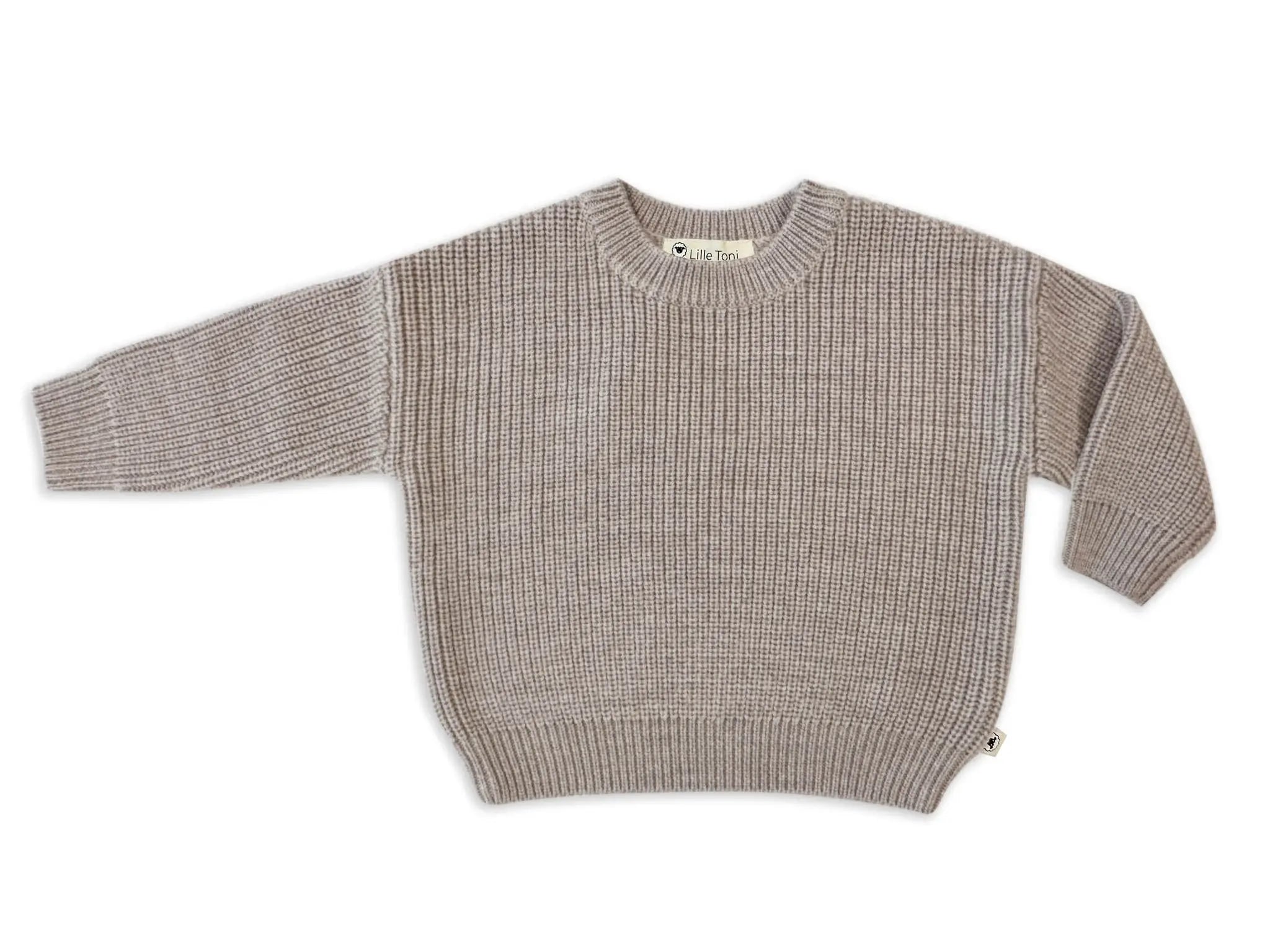 Lille Toni - Pullover "Paul" | camel melange Lille Toni