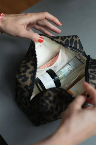 Lukkily - Kosmetiktasche "Wash Bag" | canvas leo Lukkily