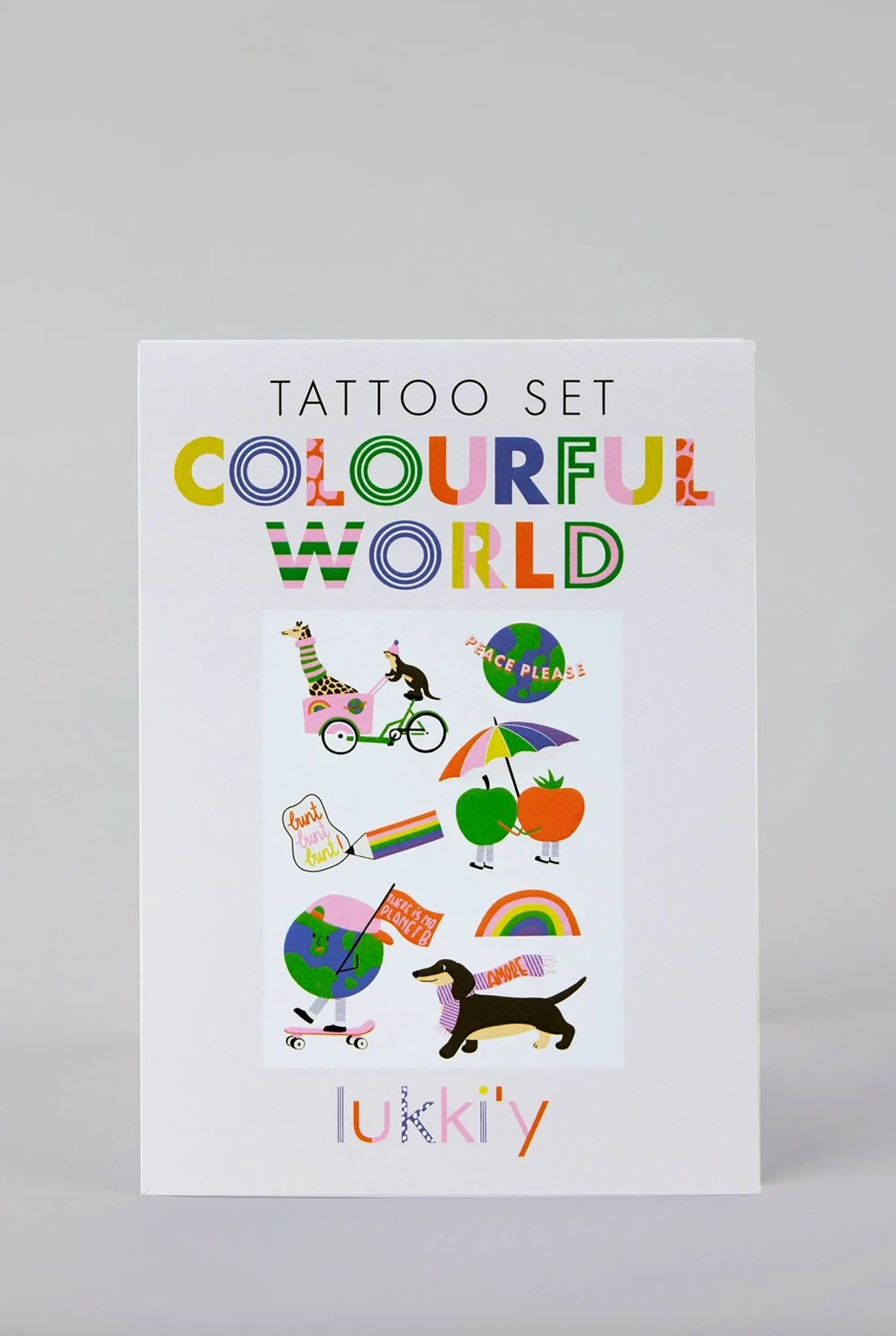 Lukkily - Tattoos "Colorful World" Lukkily