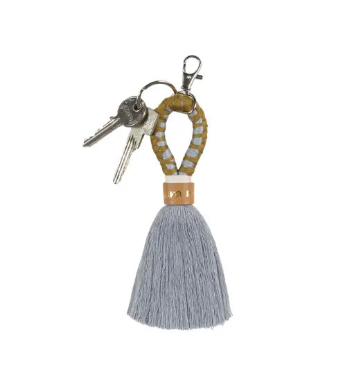 Mara Mea - Schlüsselanhänger "sparkling spume" | hellblau / beige Mara Mea