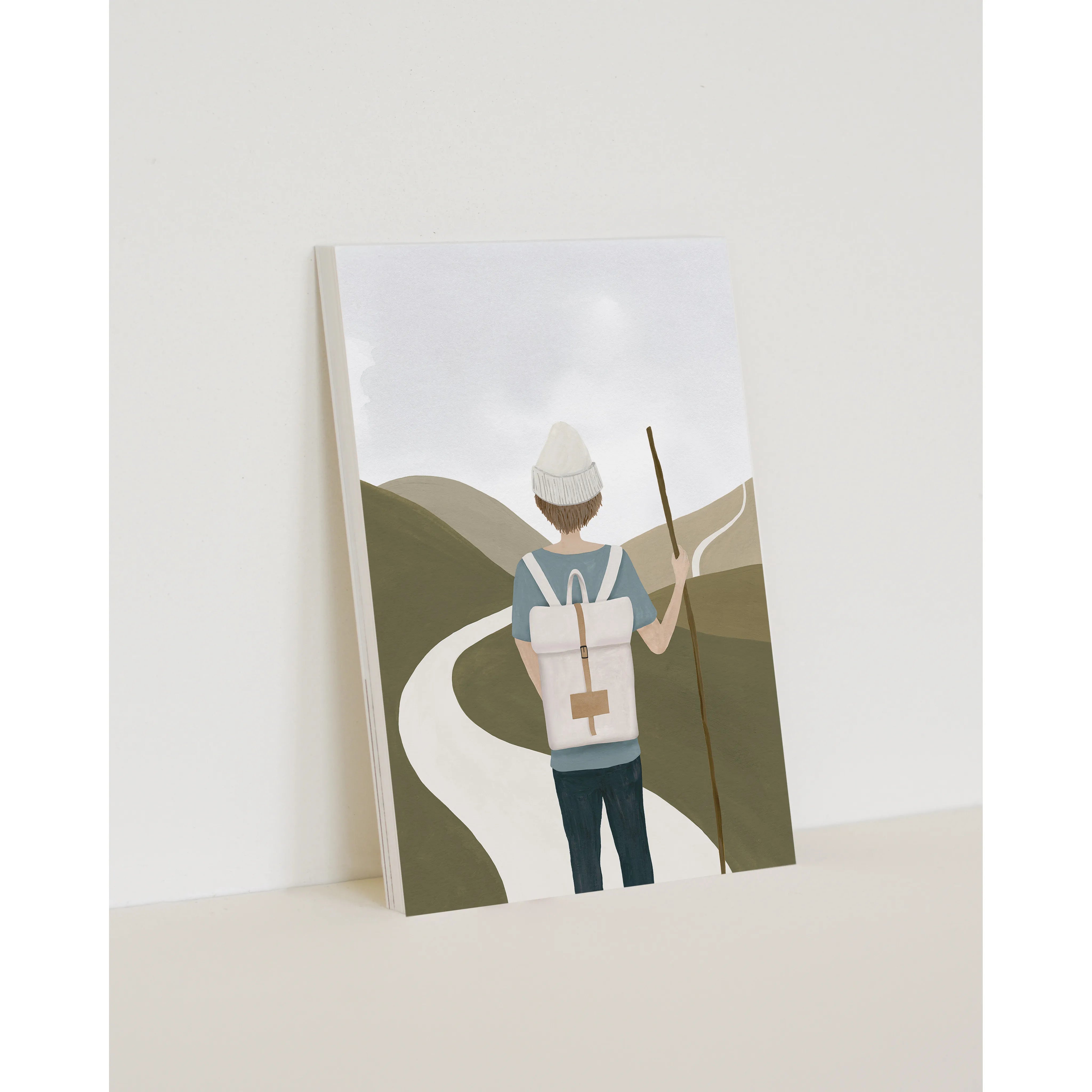 Sâlt + Flor - Grußkarte / Postkarte "Wandering Through | Entdecker"