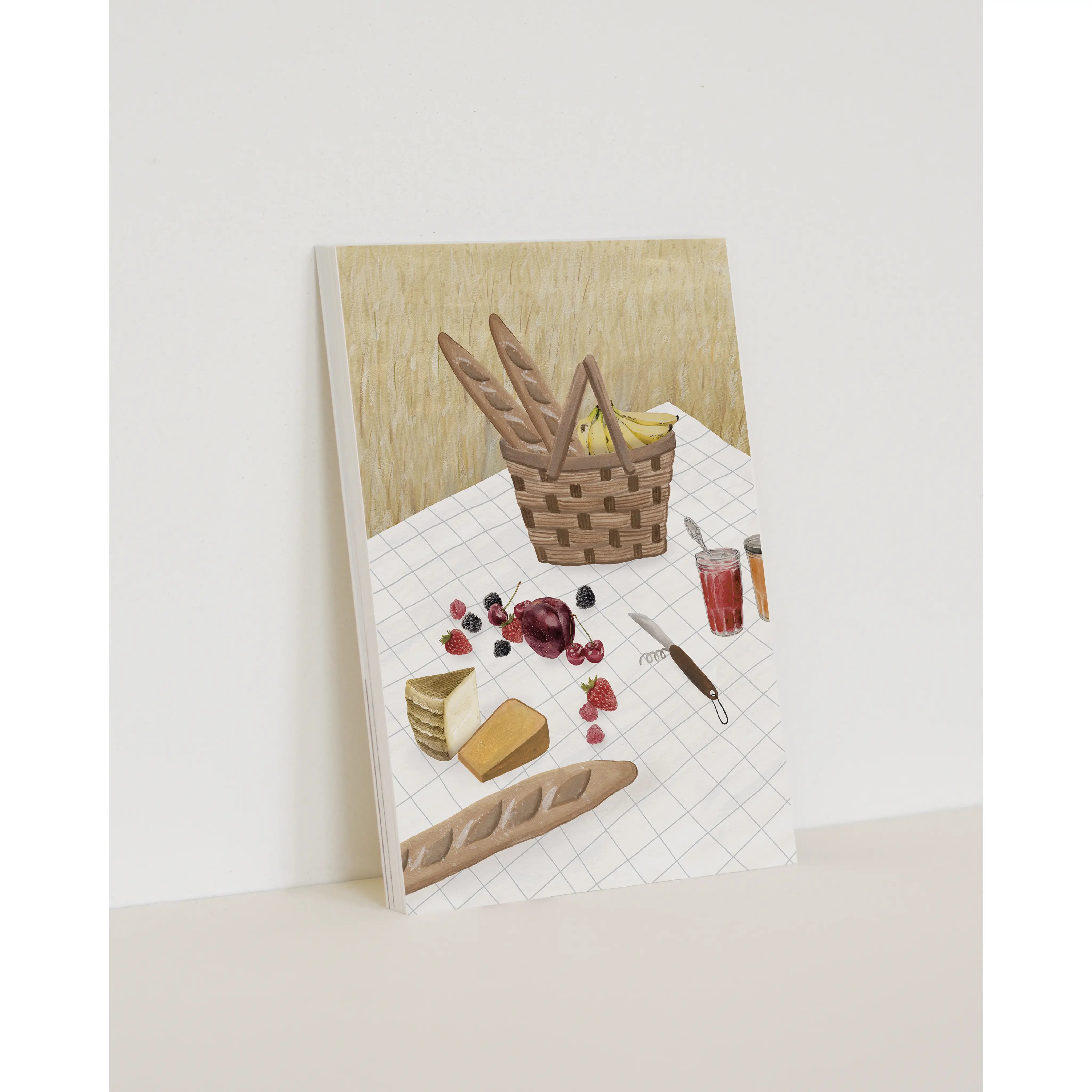 Sâlt + Flor - Grußkarte / Postkarte "Picnic Time"