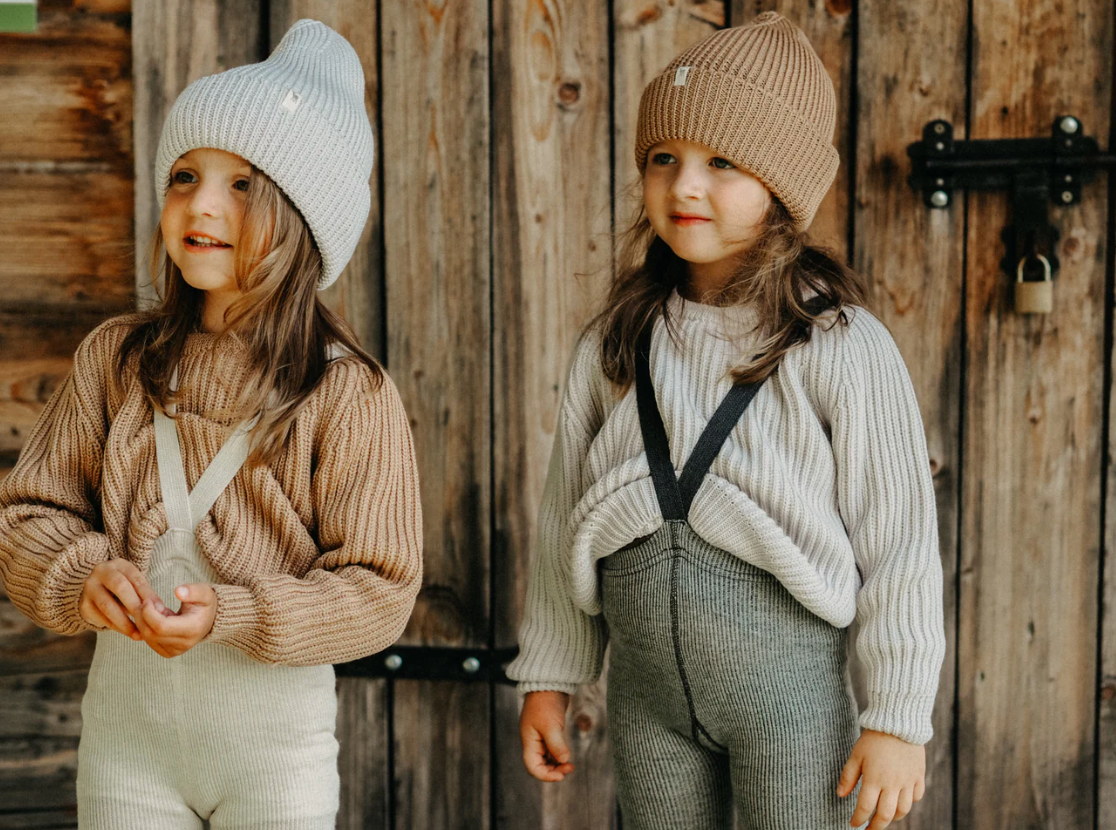 Silly Silas - Wooly Strumpfhose ohne Fuss "Wooly footless Tights" | Granite Grey