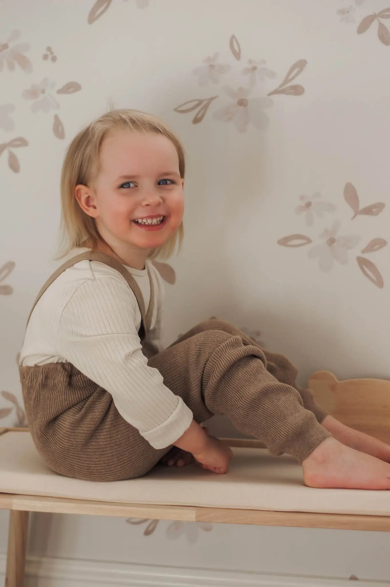 Silly Silas - Weite Strumpfhose ohne Fuss "Roomy Footless Tights" | peanut blend