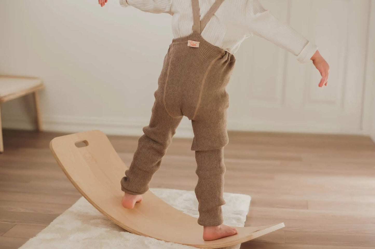 Silly Silas - Weite Strumpfhose ohne Fuss "Roomy Footless Tights" | peanut blend