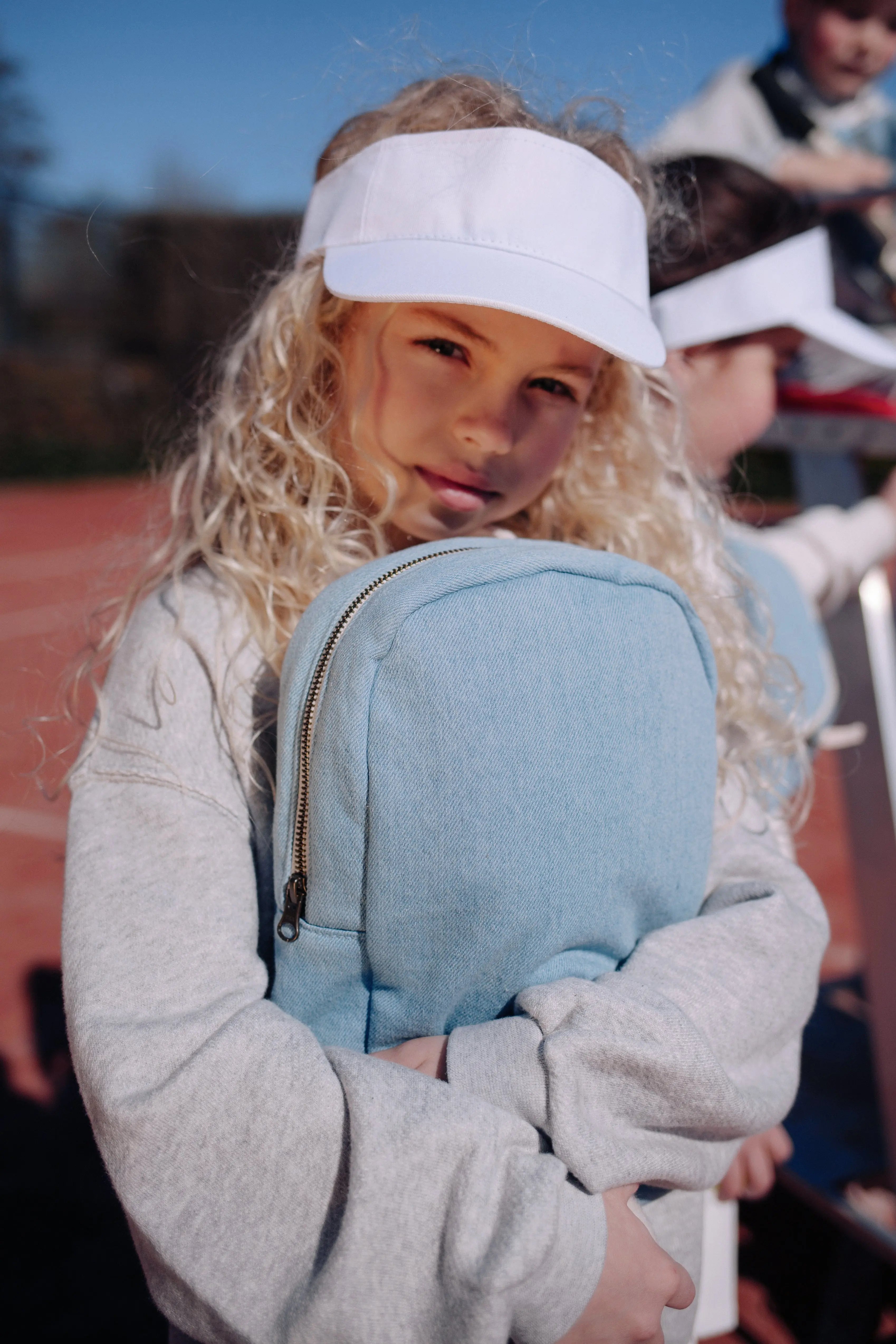 Studio Noos - Kinderrucksack "Solid Denim Mini Backpack" | denim Studio Noos