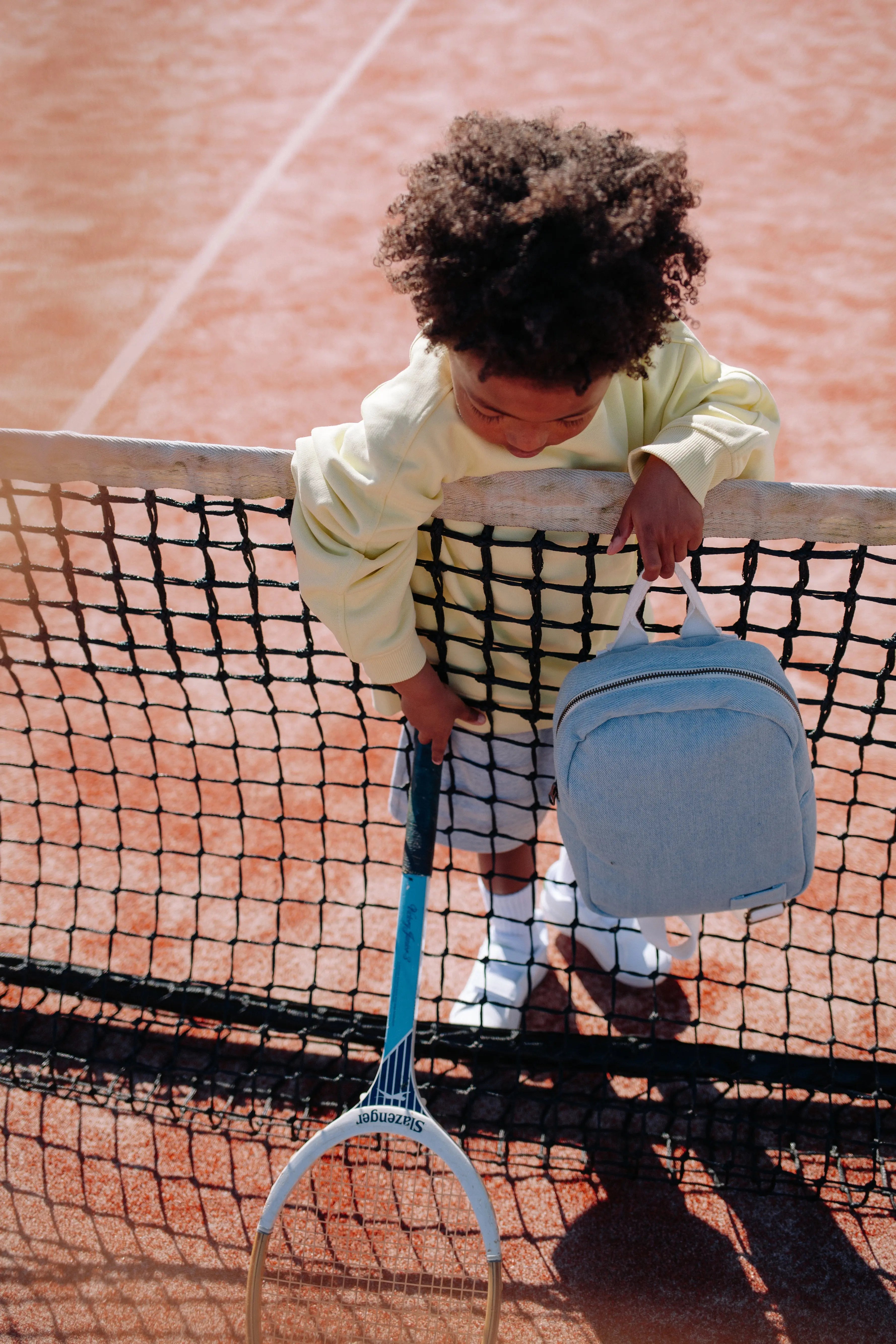 Studio Noos - Kinderrucksack "Solid Denim Mini Backpack" | denim Studio Noos