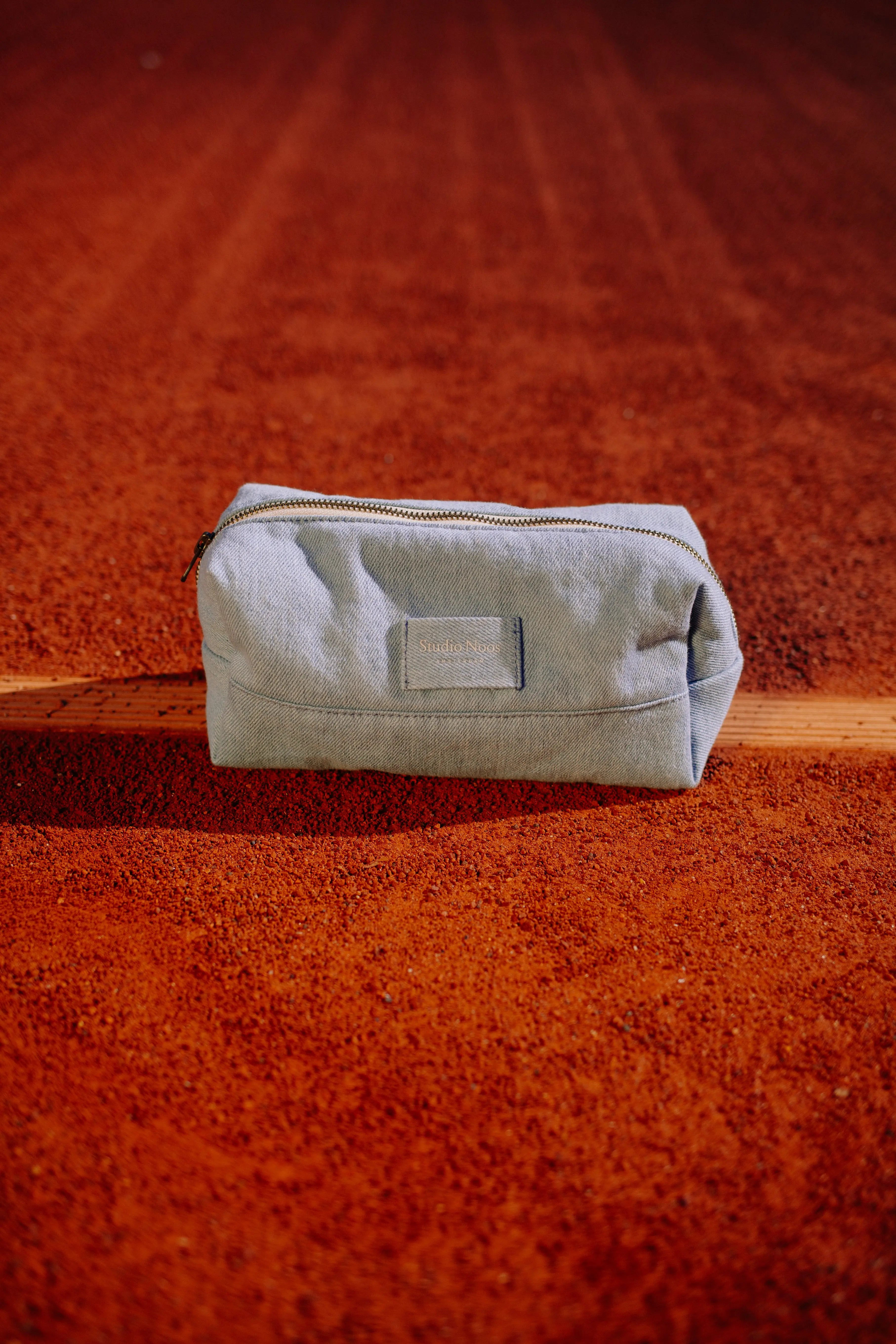 Studio Noos - Kosmetiktasche "Solid Denim Pouch" | denim Studio Noos