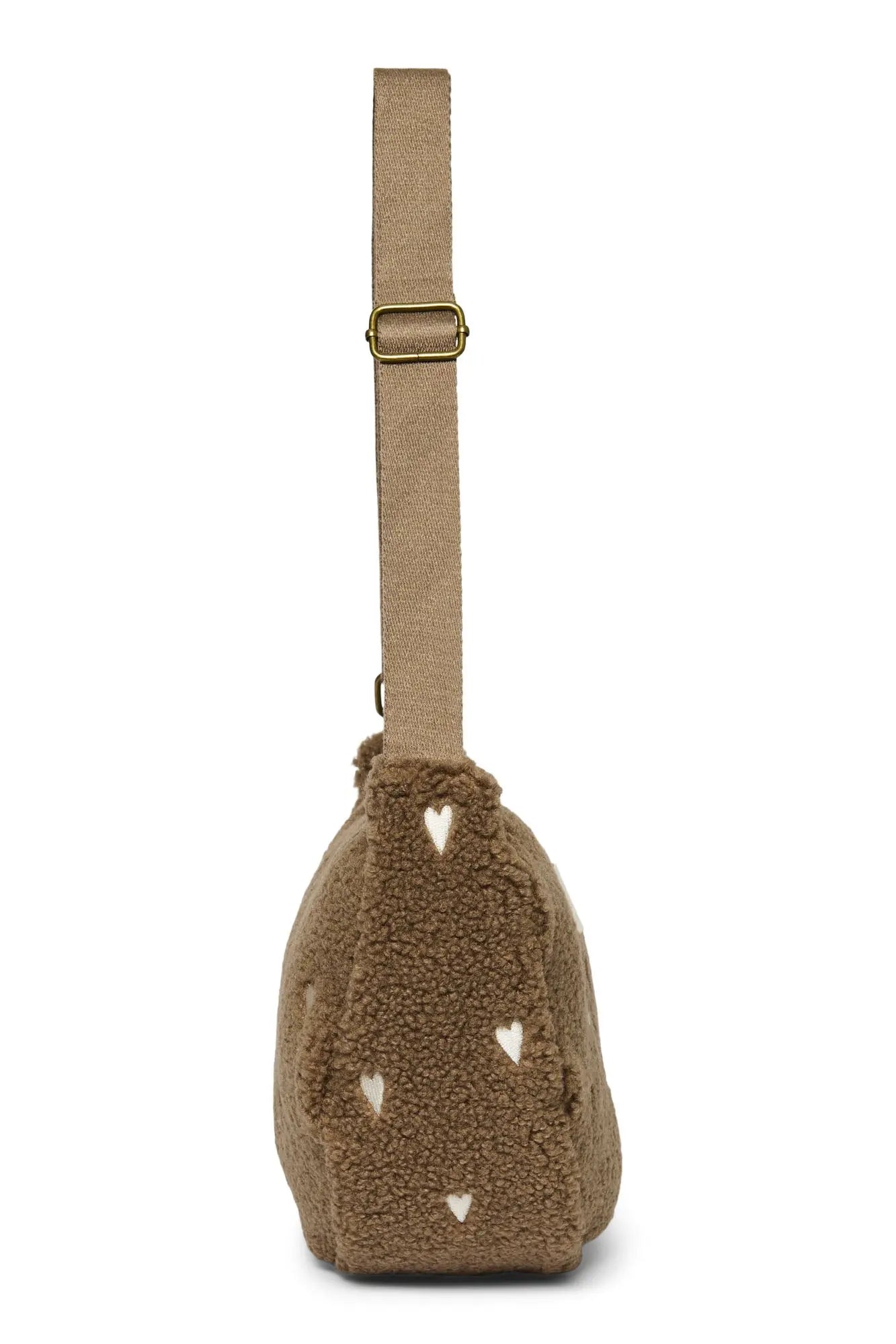Studio Noos - Tasche "Brown Teddy Hearts Adult Fanny Pack" | brown teddy hearts Studio Noos