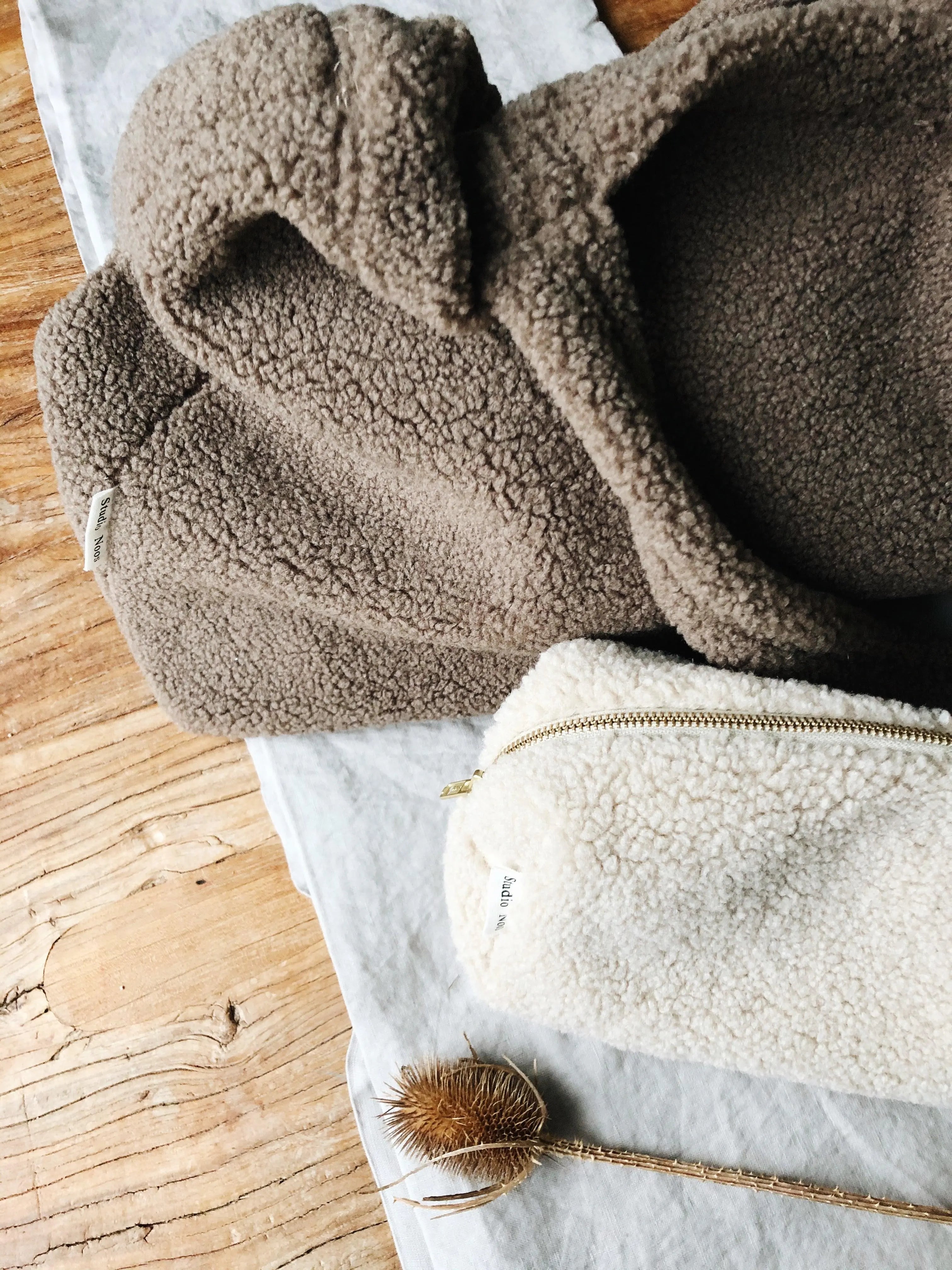 Studio Noos - Tasche "Chunky Teddy Mombag" | braun Studio Noos