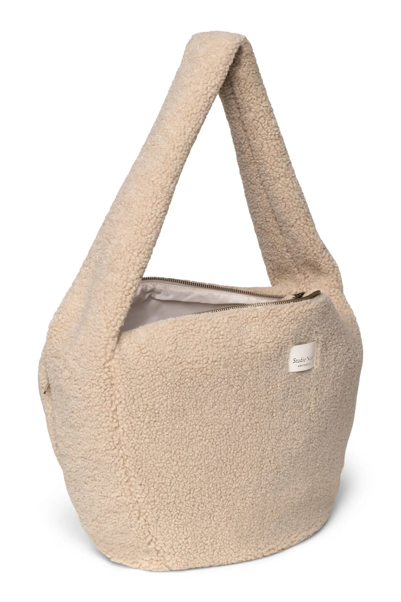 Studio Noos - Tasche "Ecru Teddy Cross Body Bag" | ecru teddy Studio Noos