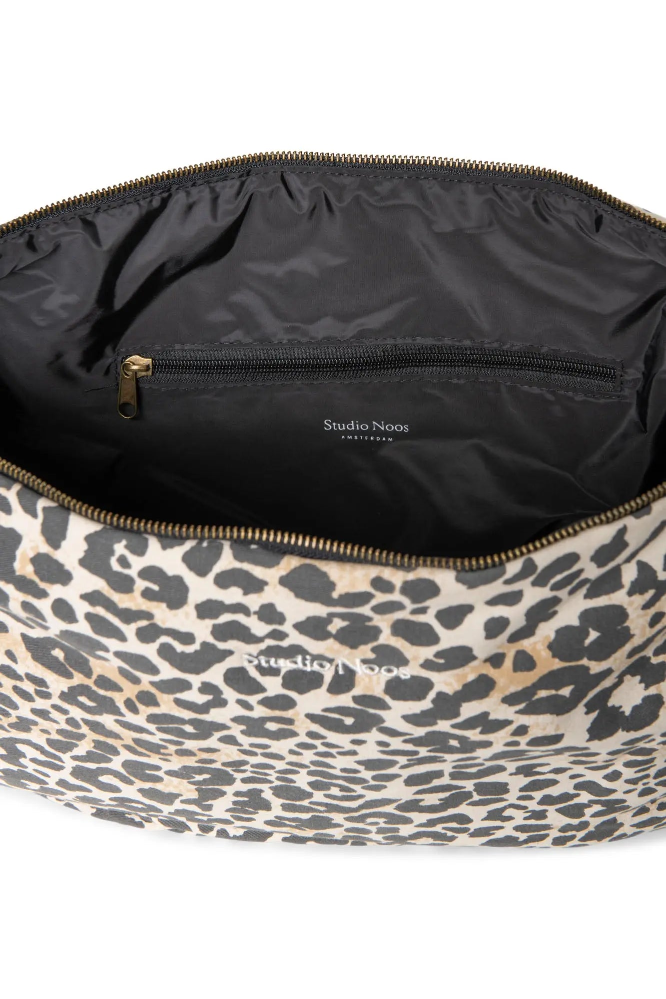 Studio Noos - Tasche "Soft Cotton Leopard Cross Body Bag" | leopard Studio Noos